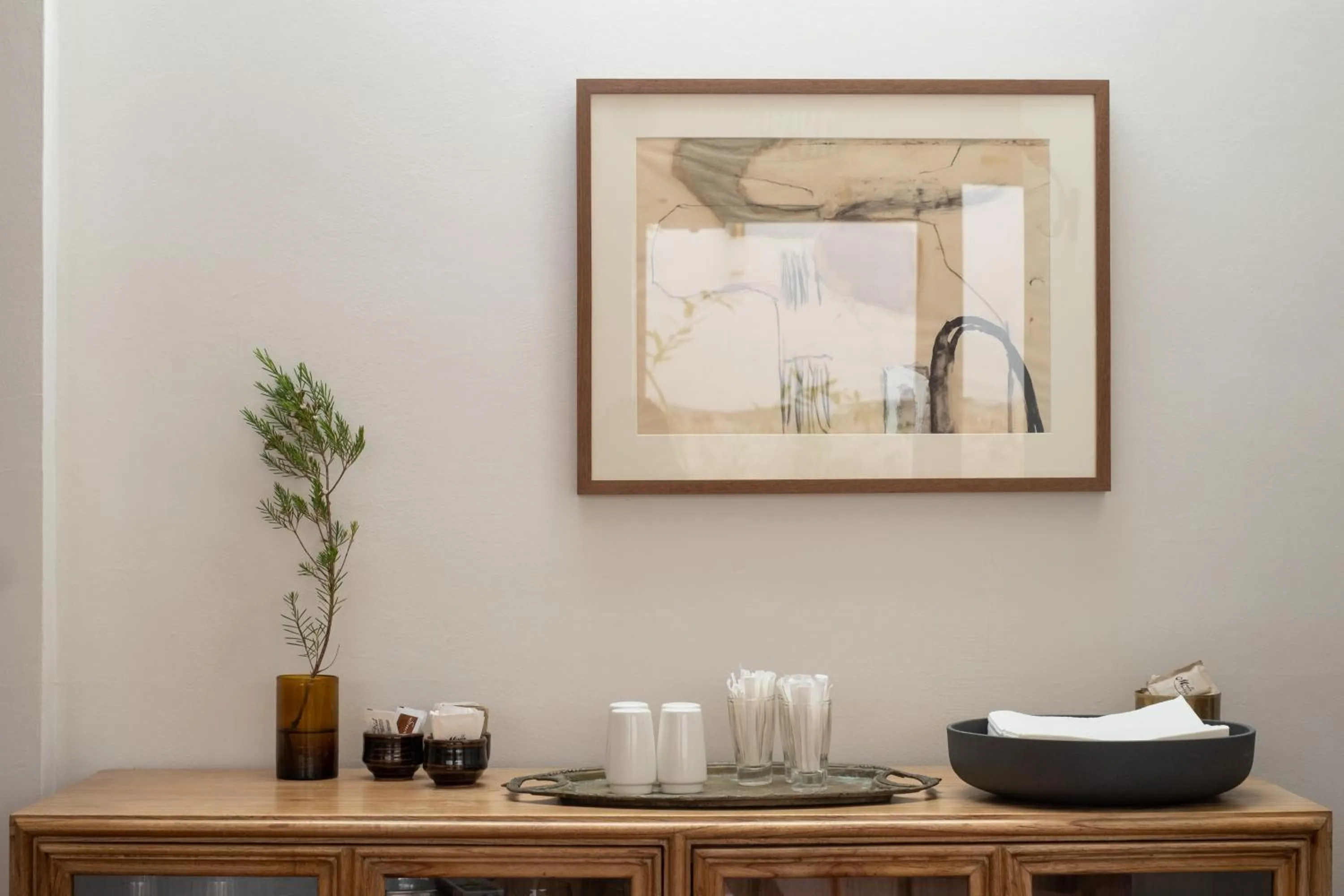 Restaurant/places to eat in Khan Ein Karem Boutique Hotel