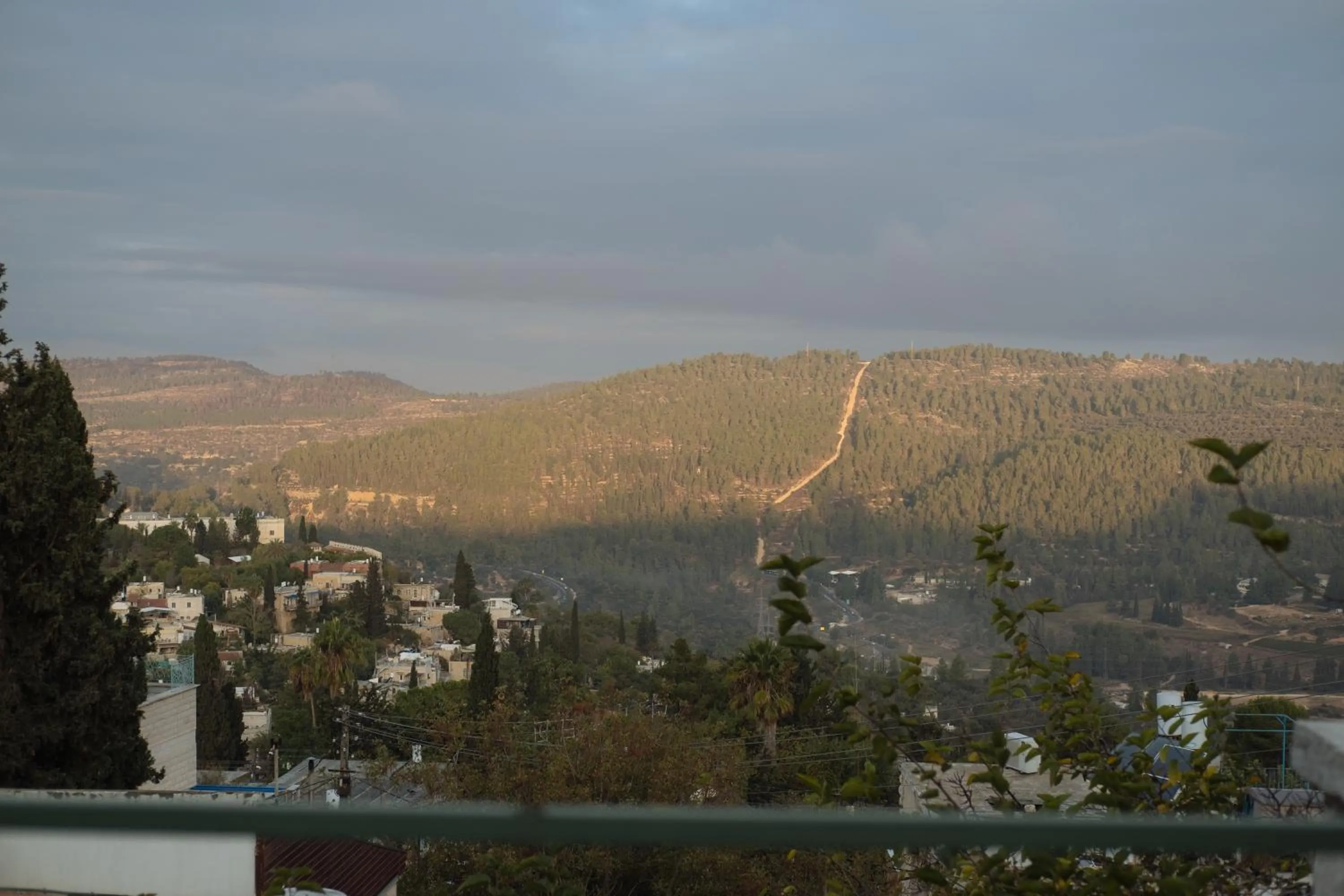 Mountain view in Khan Ein Karem Boutique Hotel
