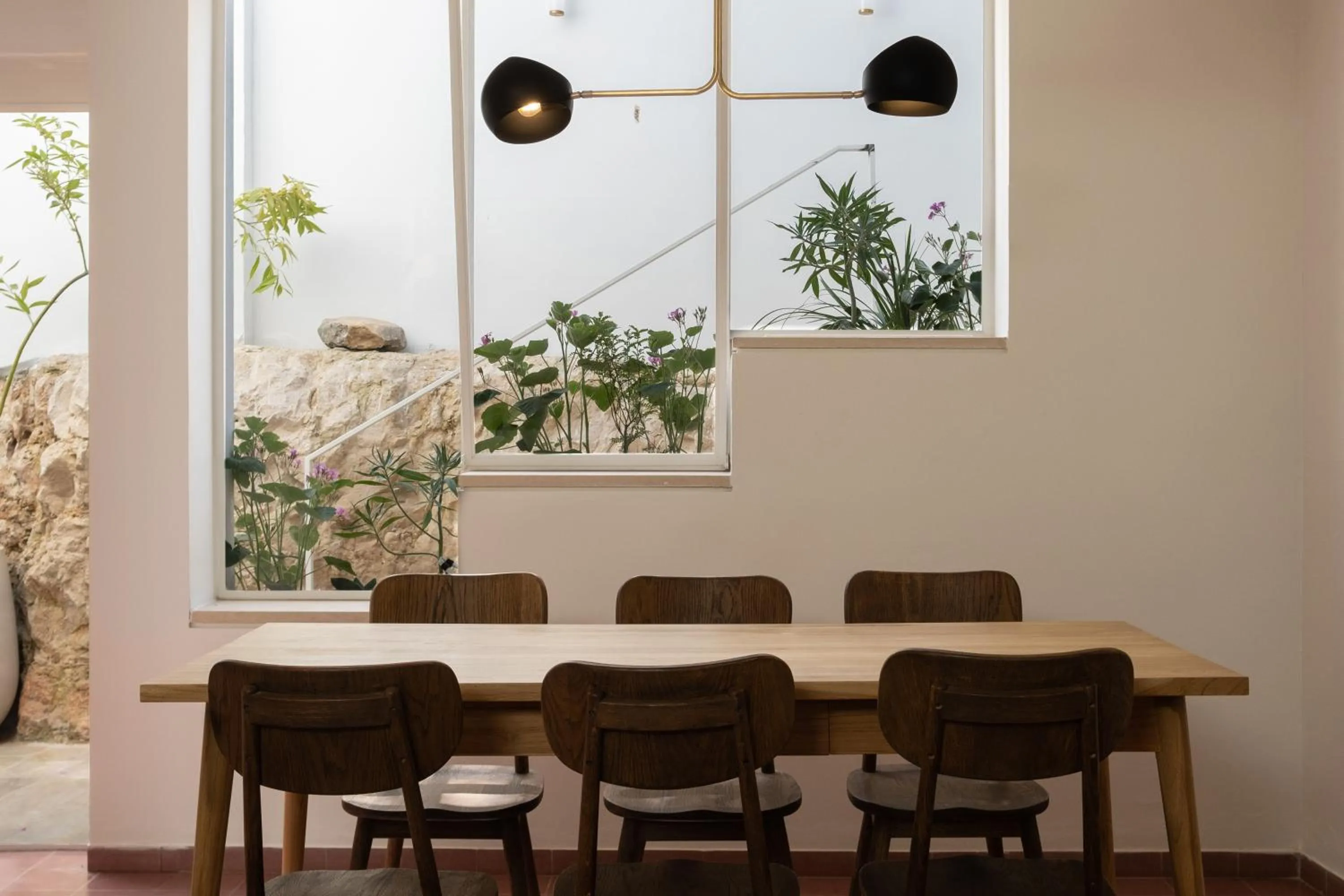 Restaurant/places to eat in Khan Ein Karem Boutique Hotel