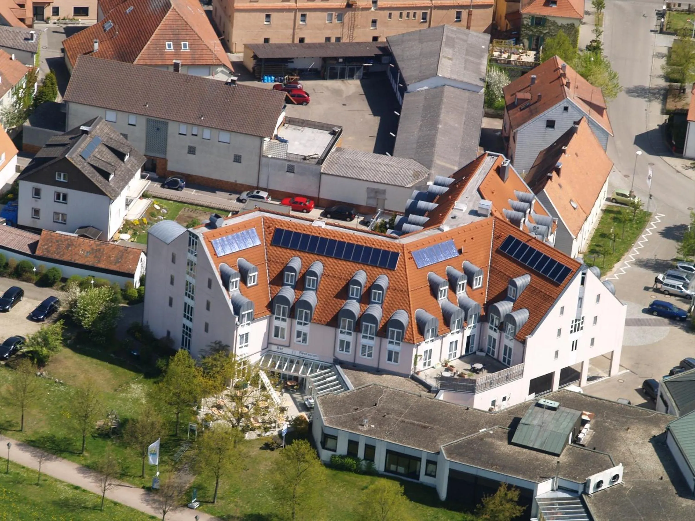 Bird's eye view in Parkhotel Altmühltal