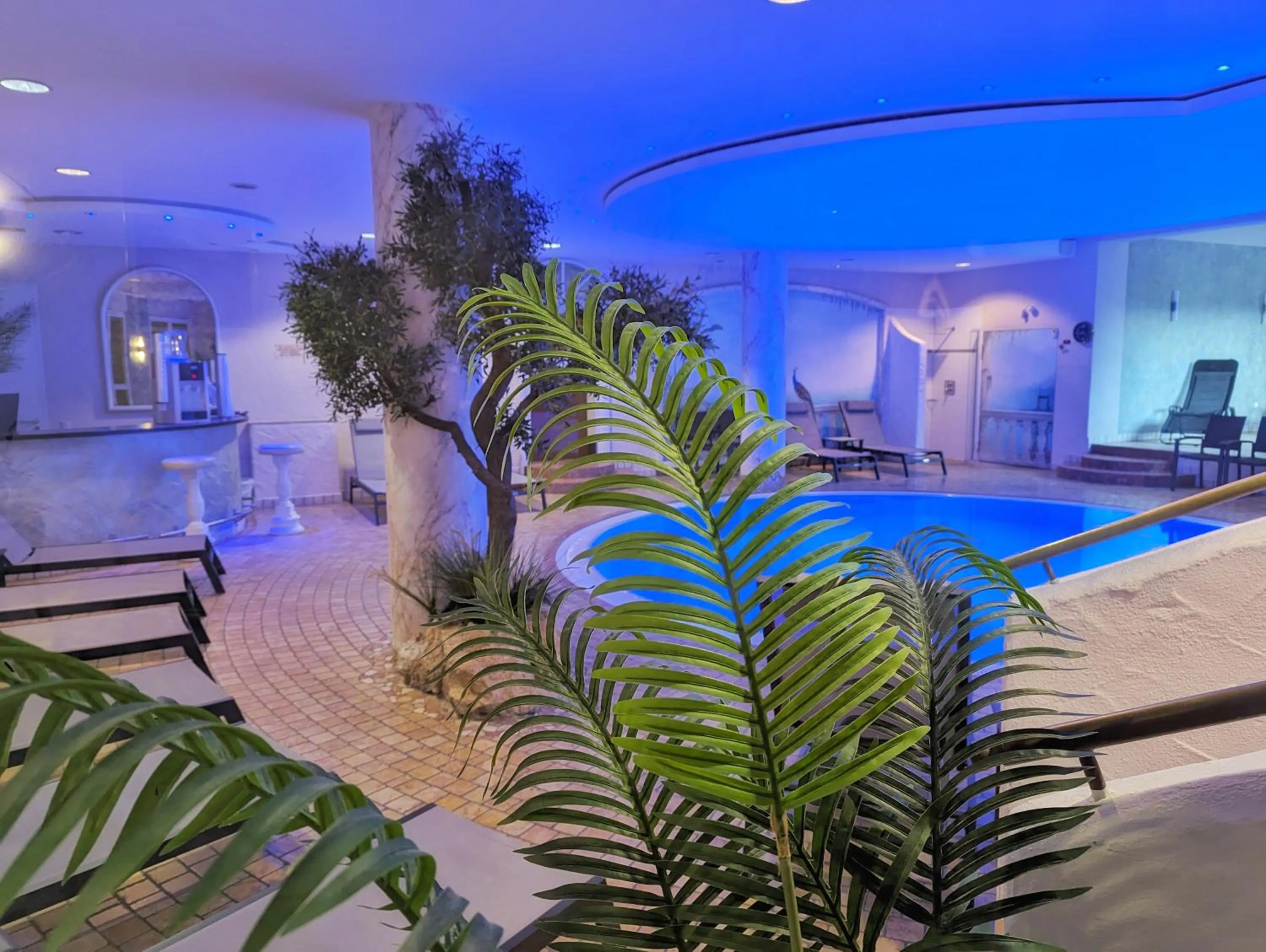 Swimming pool in Parkhotel Altmühltal