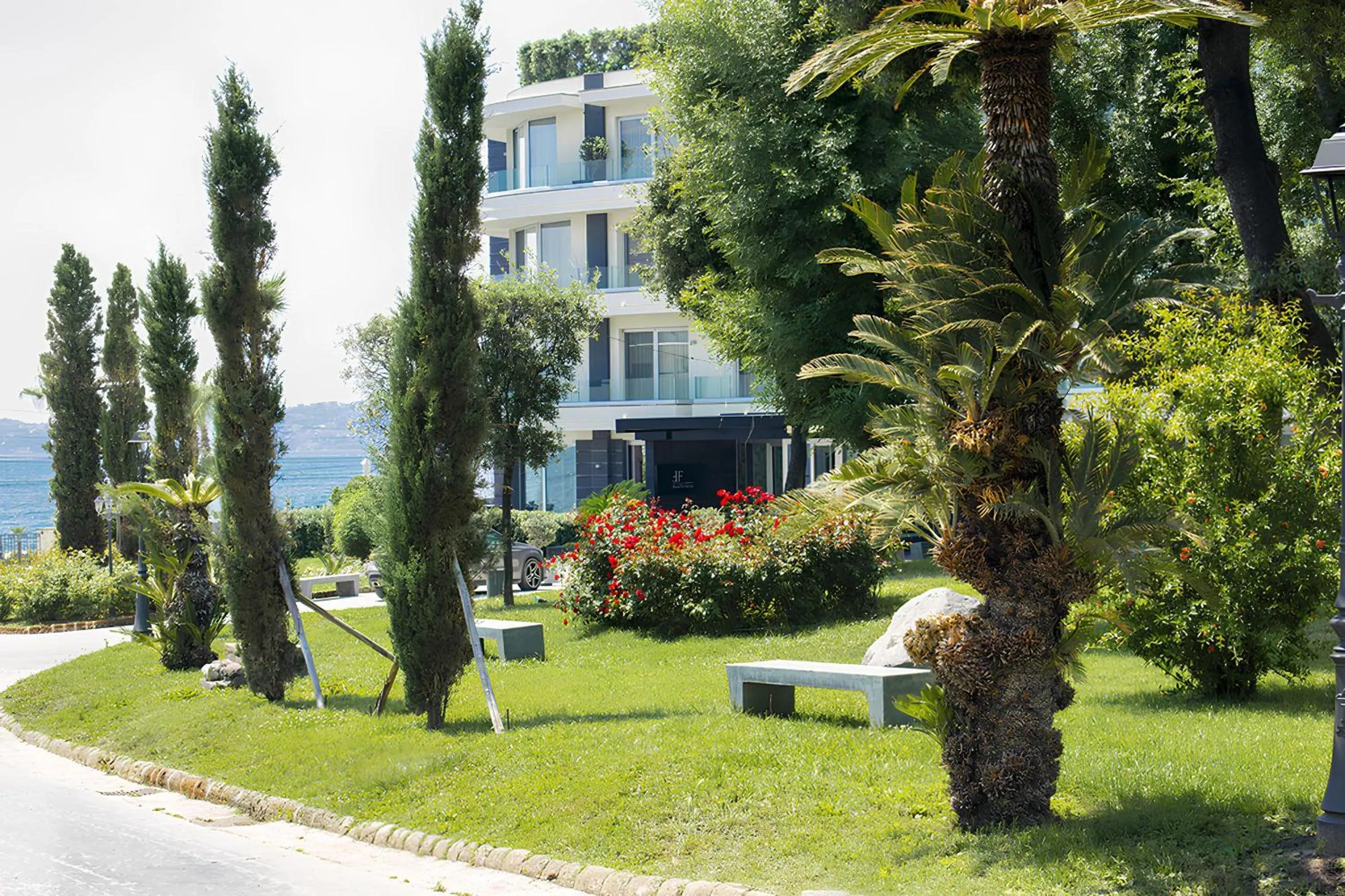 Property building in Hotel & Resort Tre Fontane Luxury