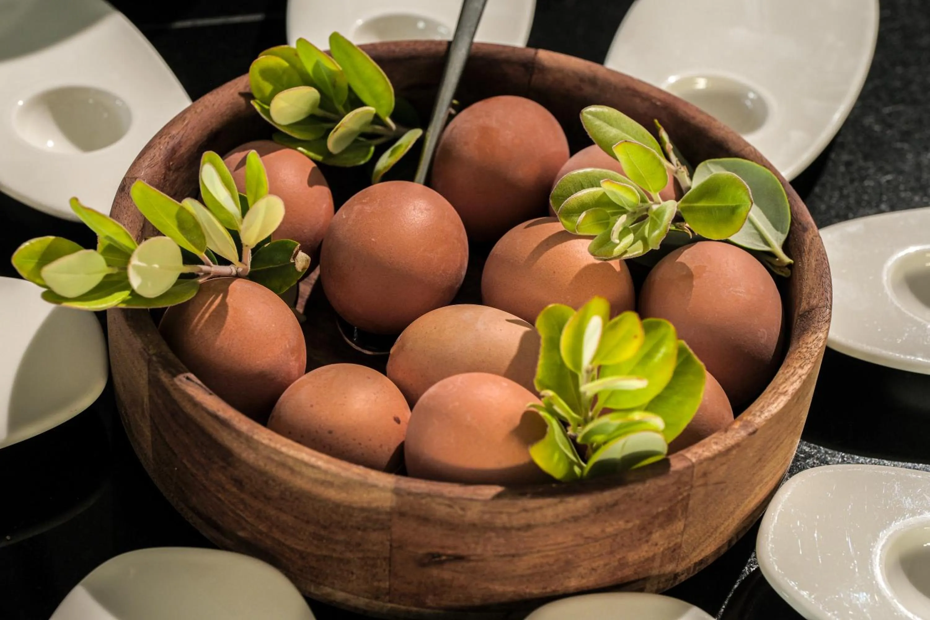 Breakfast in Hotel & Resort Tre Fontane Luxury