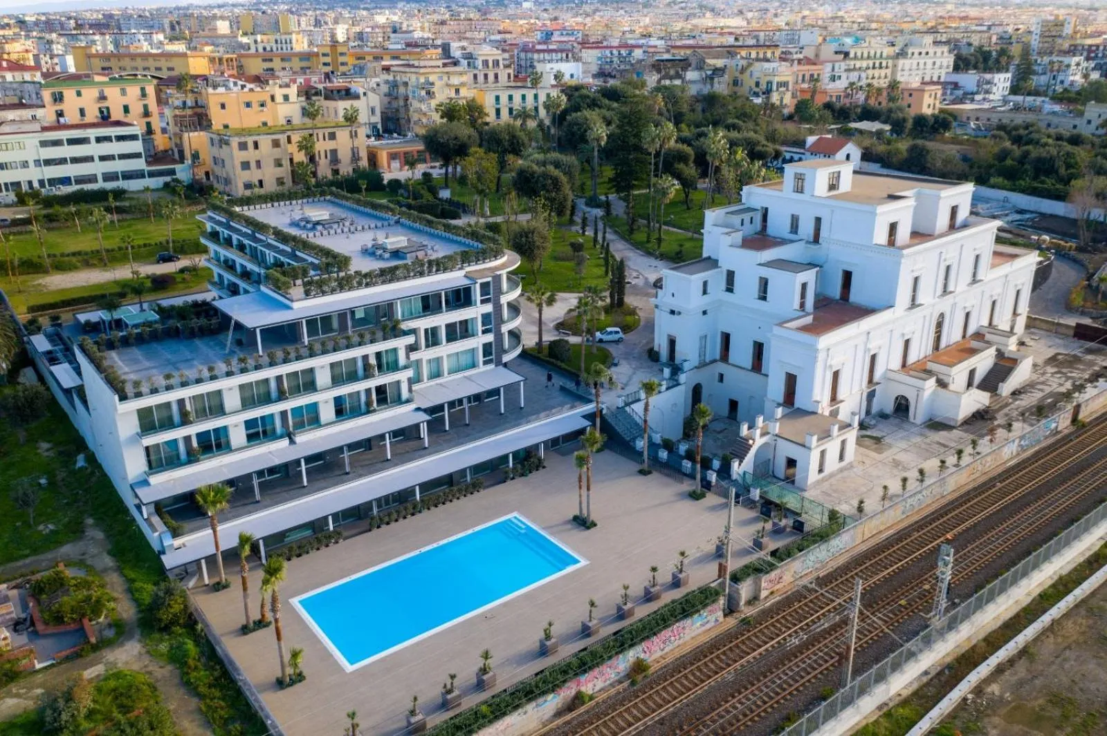 Bird's eye view in Hotel & Resort Tre Fontane Luxury