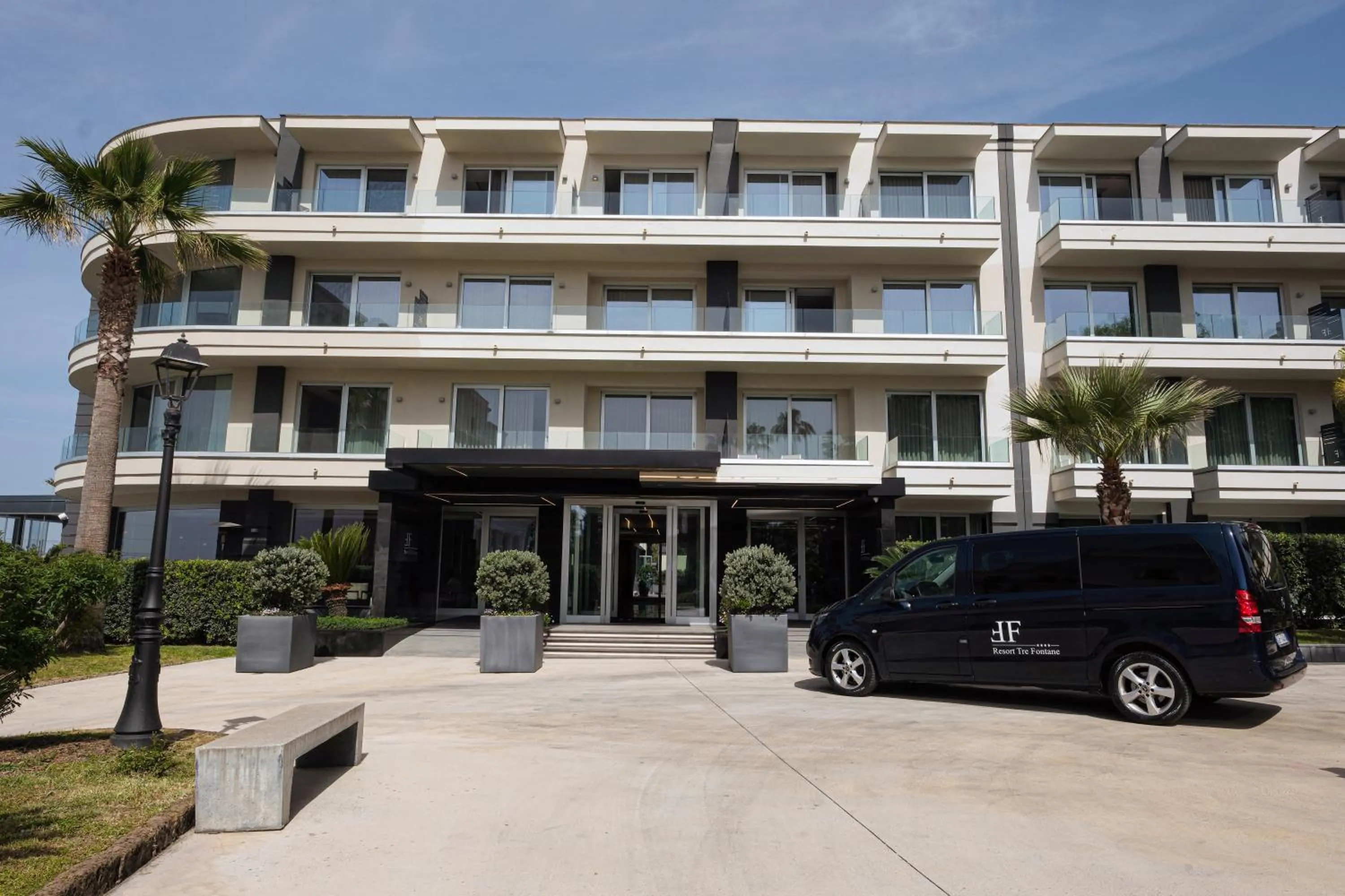 Property building in Hotel & Resort Tre Fontane Luxury