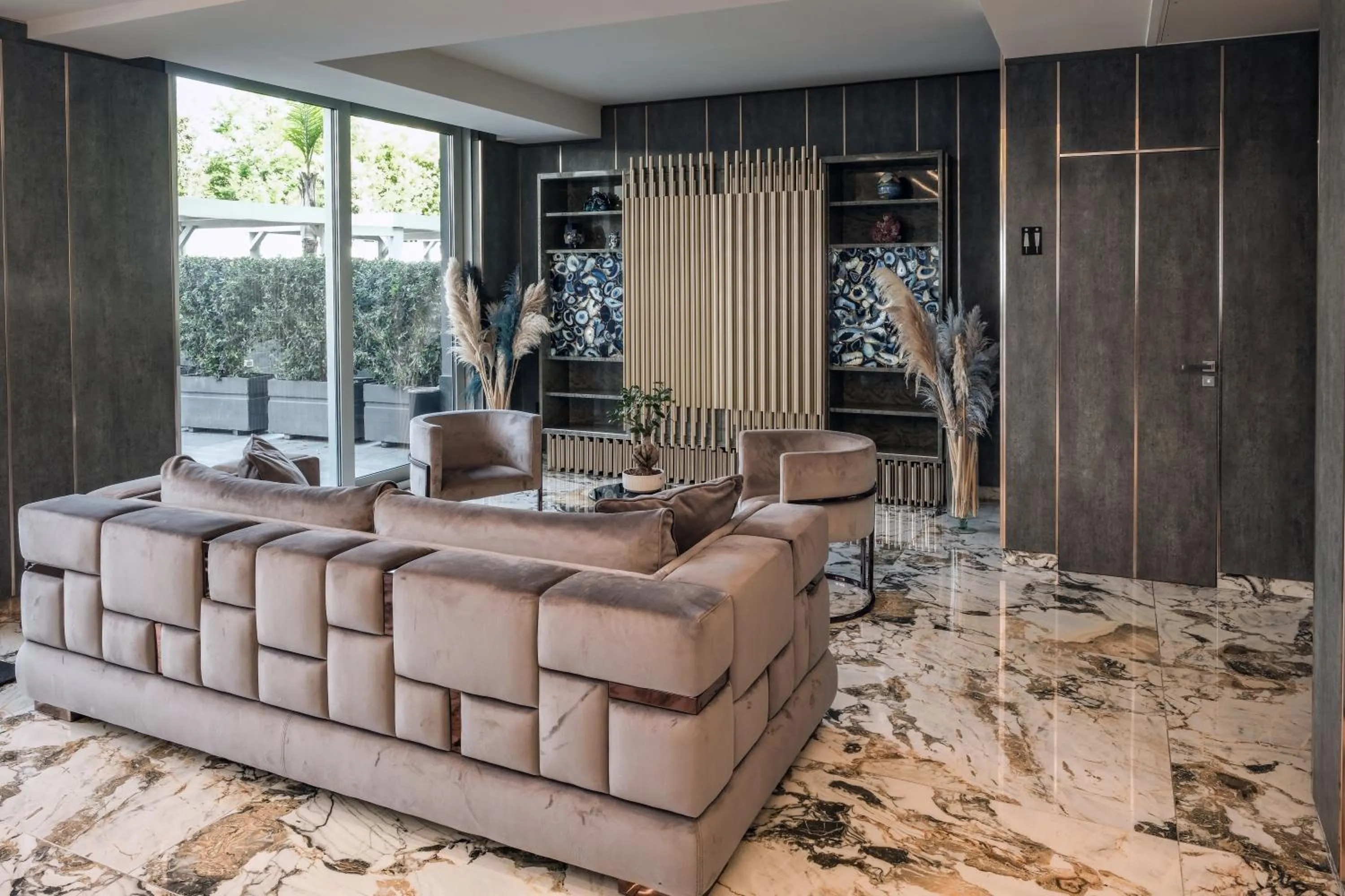 Lobby or reception in Hotel & Resort Tre Fontane Luxury