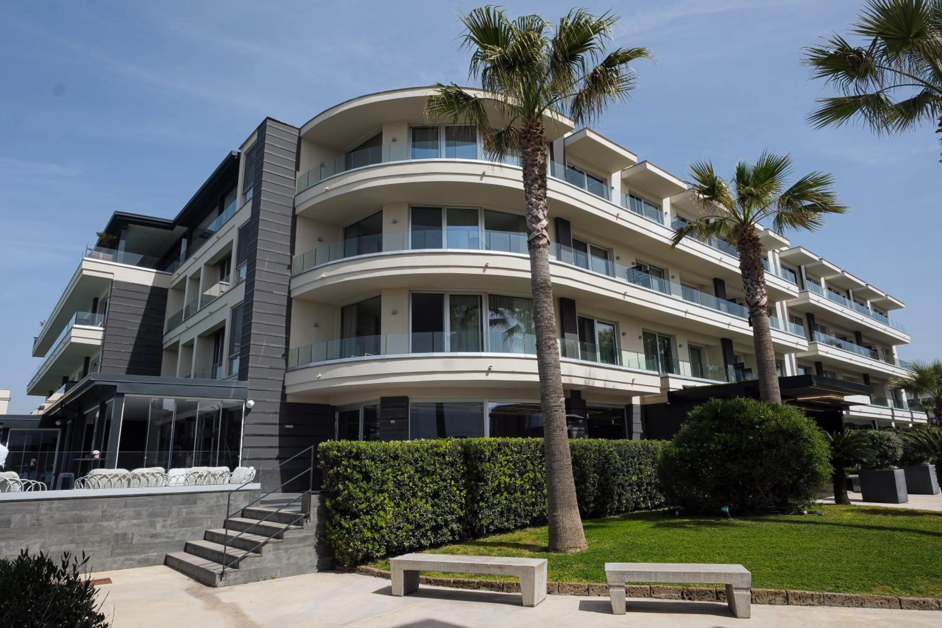 Property building in Hotel & Resort Tre Fontane Luxury