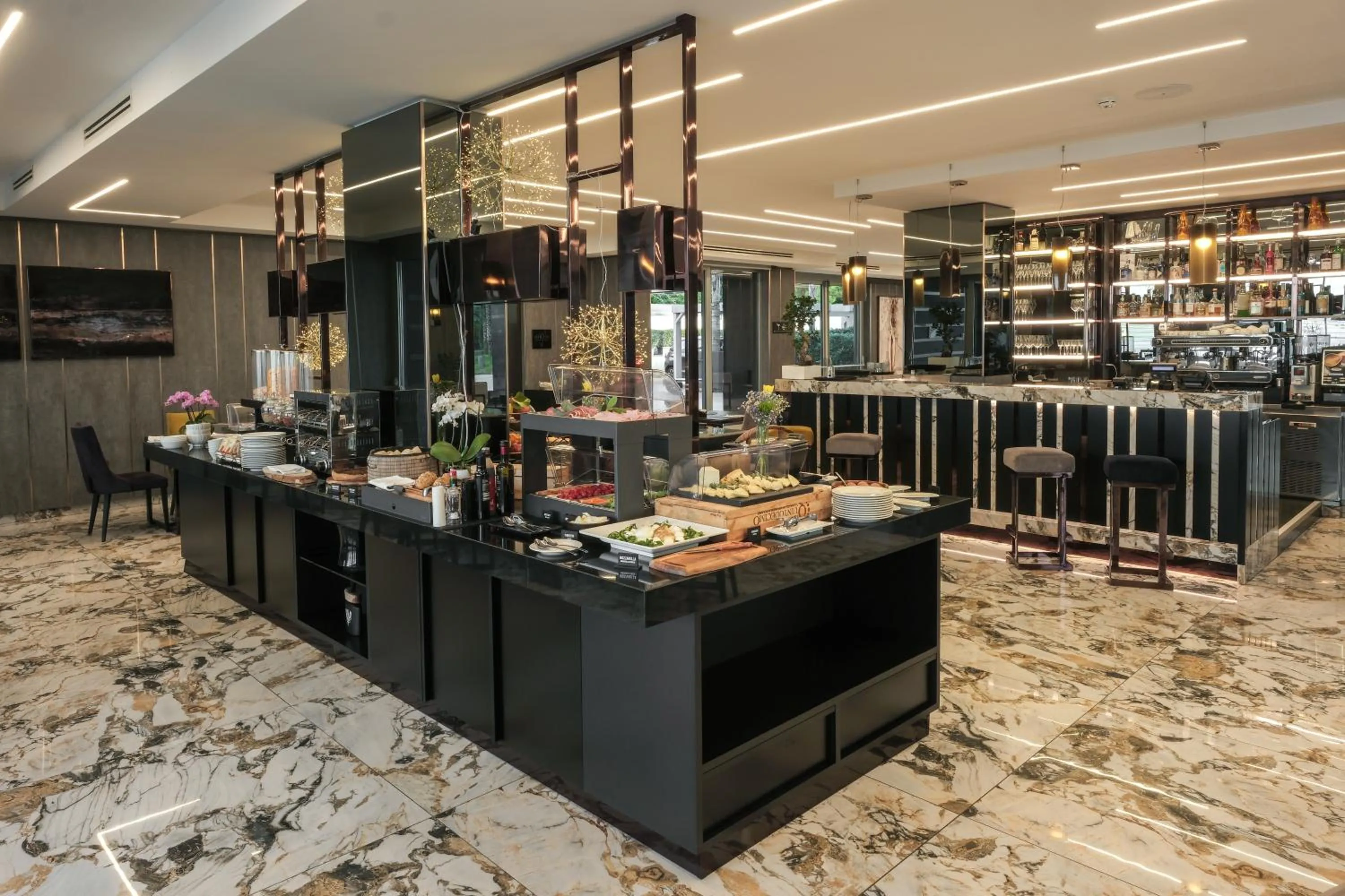 Lounge or bar in Hotel & Resort Tre Fontane Luxury