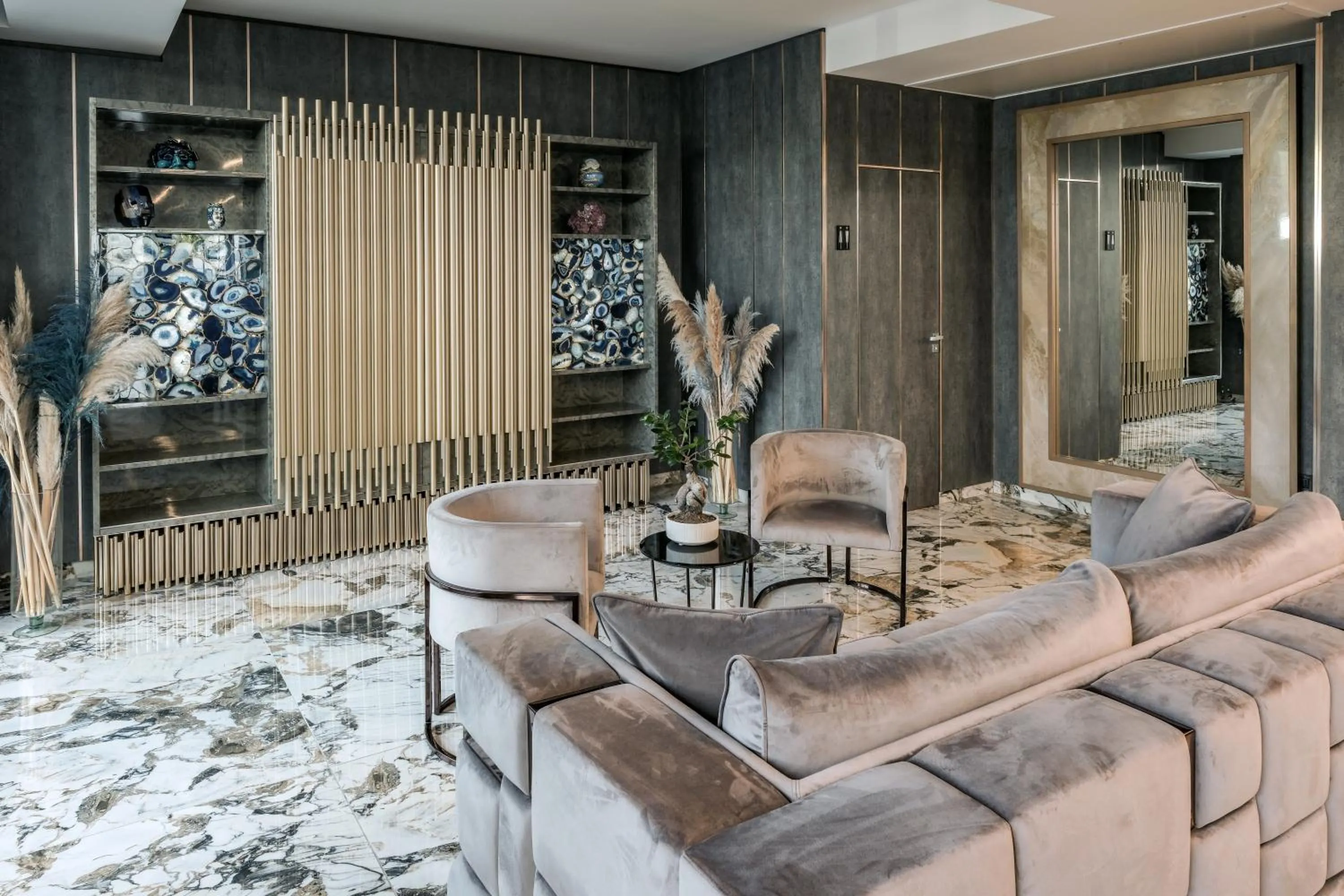 Lobby or reception in Hotel & Resort Tre Fontane Luxury