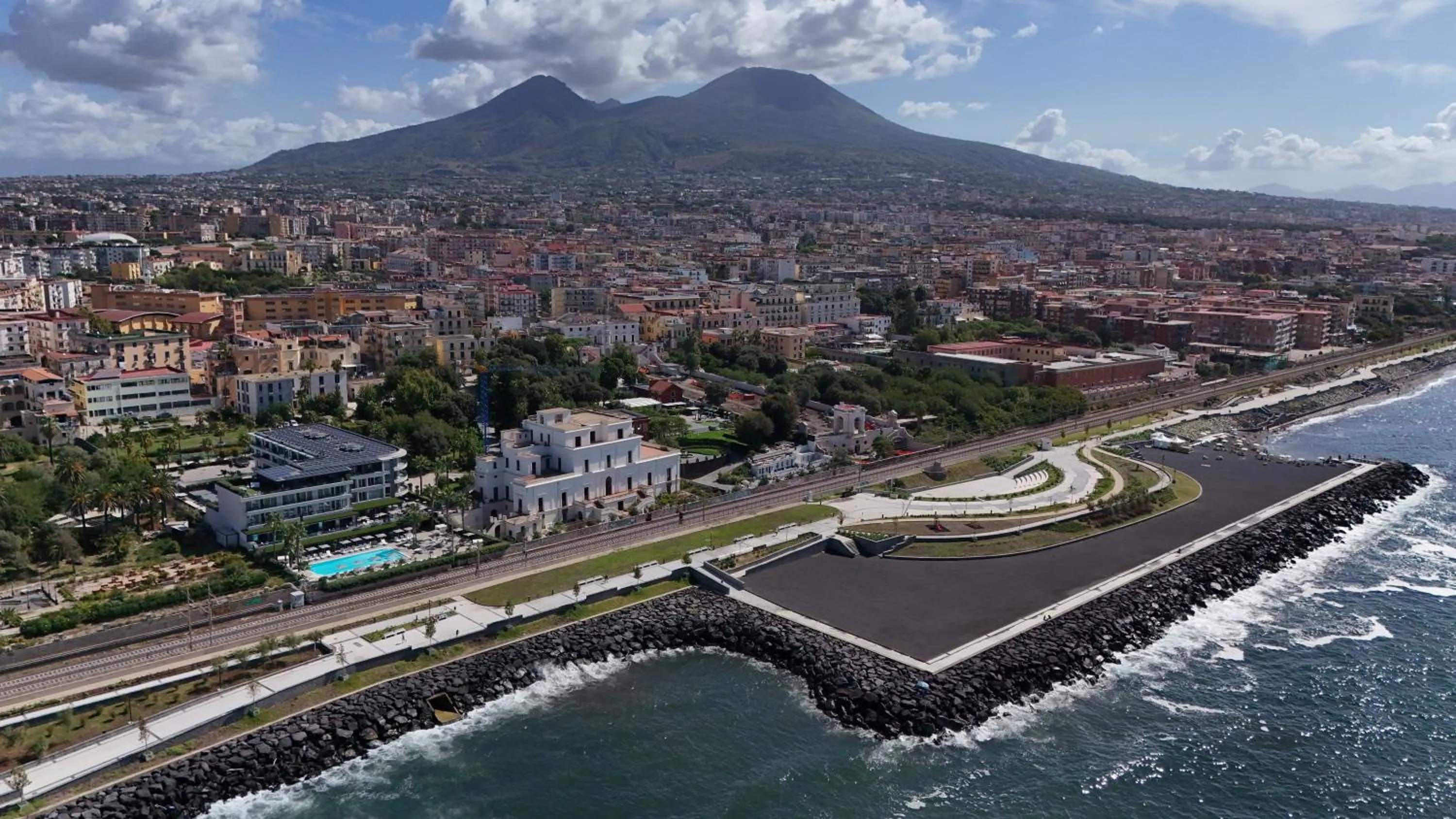 Property building in Hotel & Resort Tre Fontane Luxury