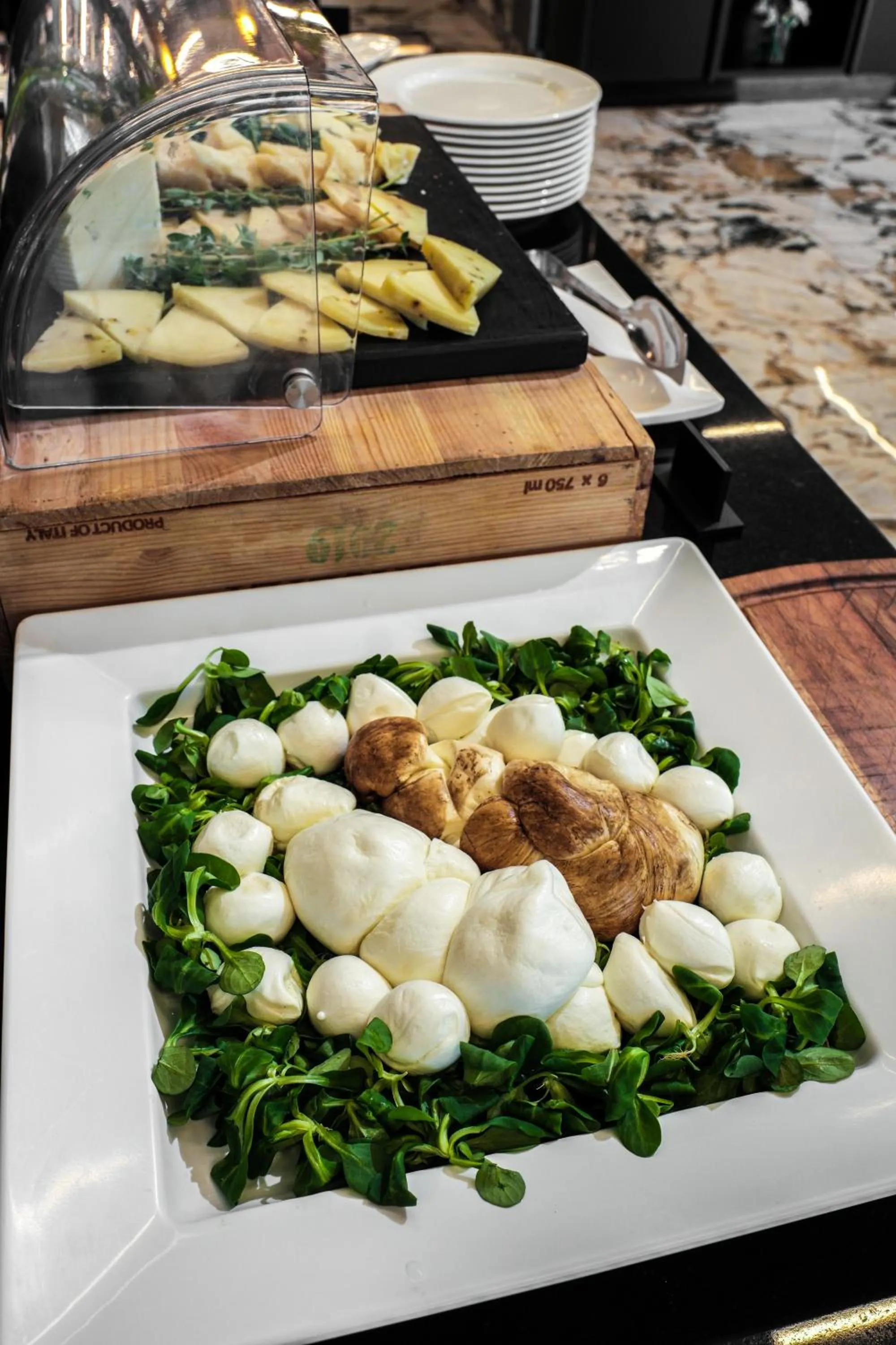 Breakfast in Hotel & Resort Tre Fontane Luxury