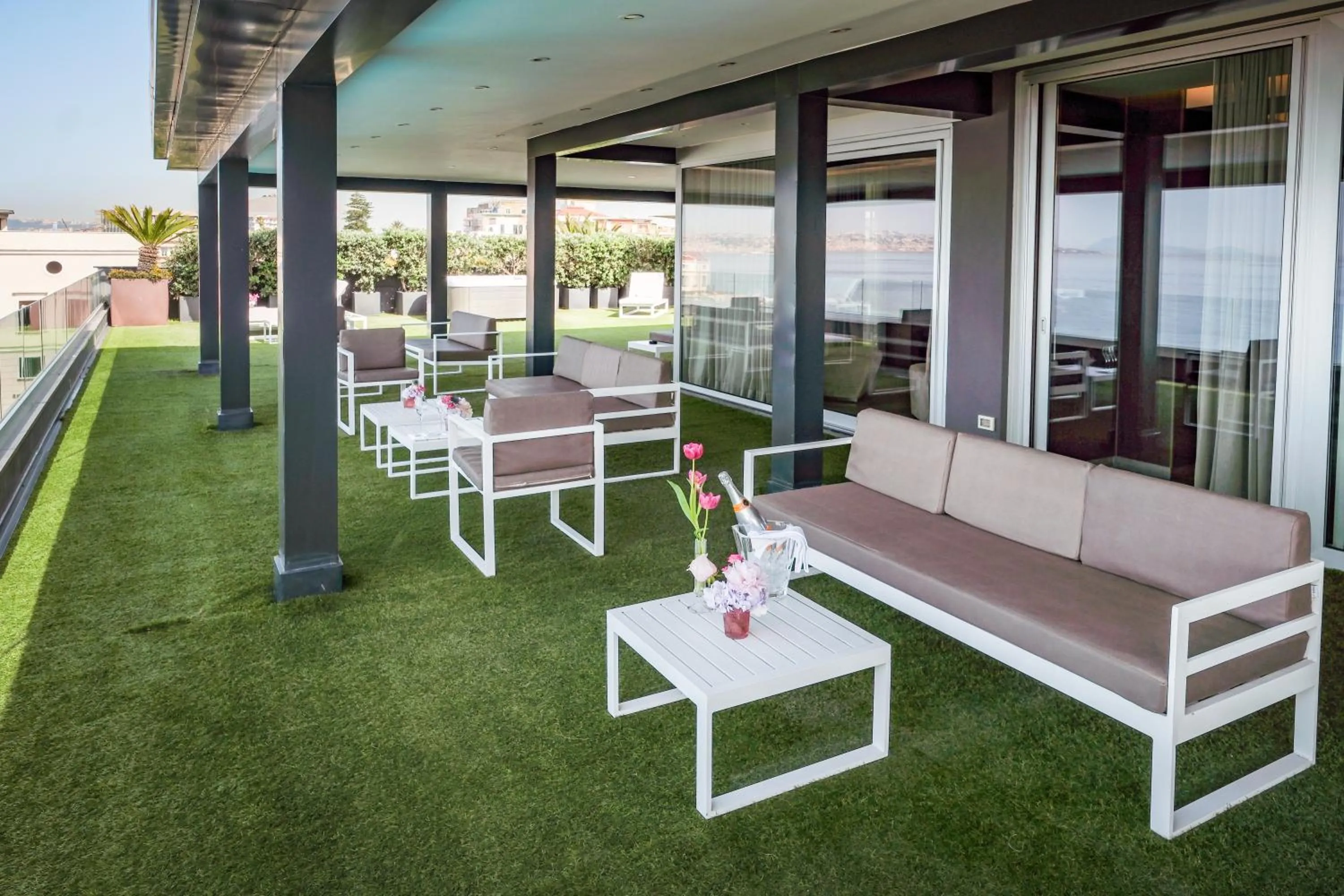 Balcony/Terrace in Hotel & Resort Tre Fontane Luxury