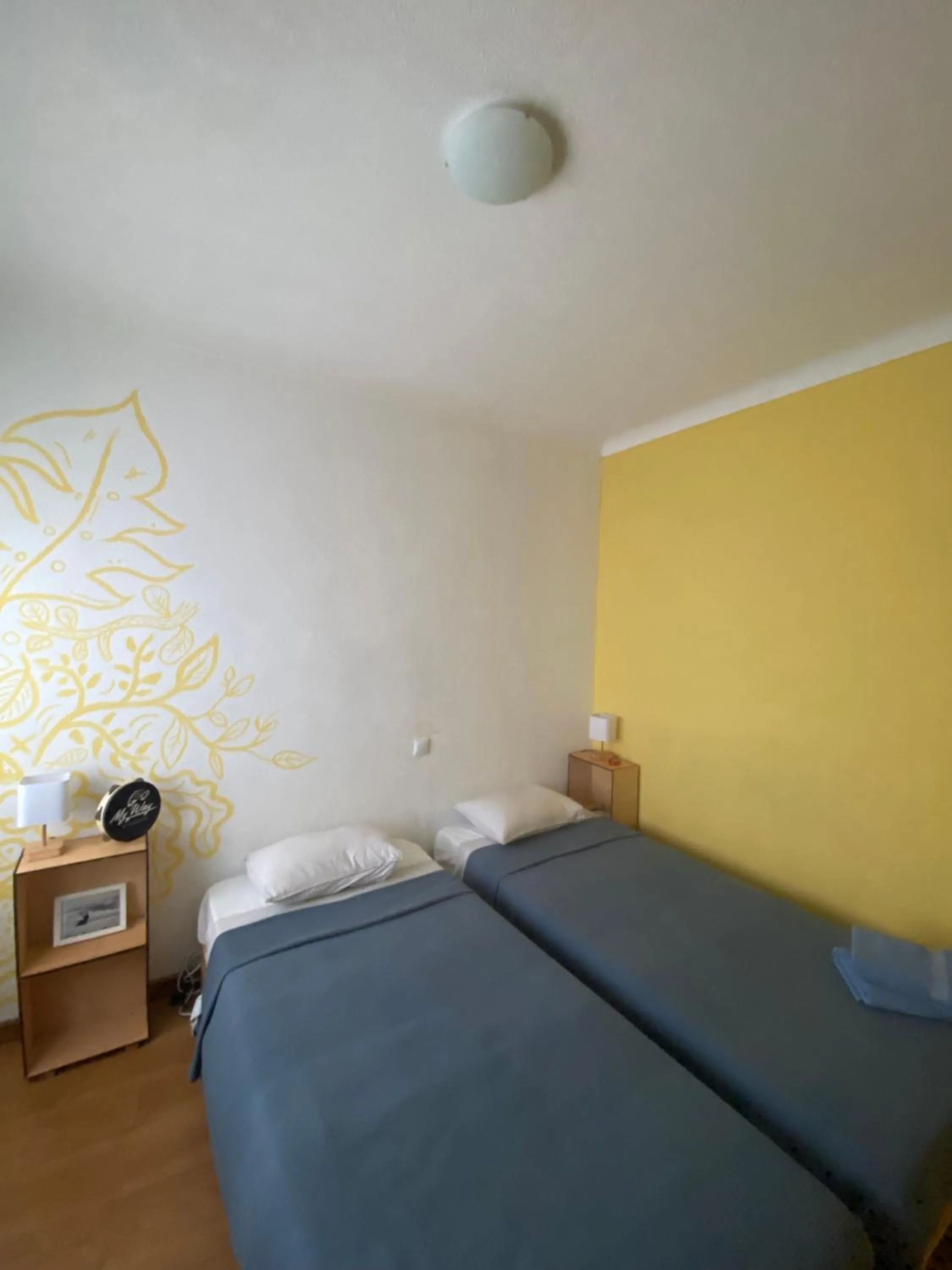 Bed in Hotel Jardim Oudinot "MyWay Kite&Surf"