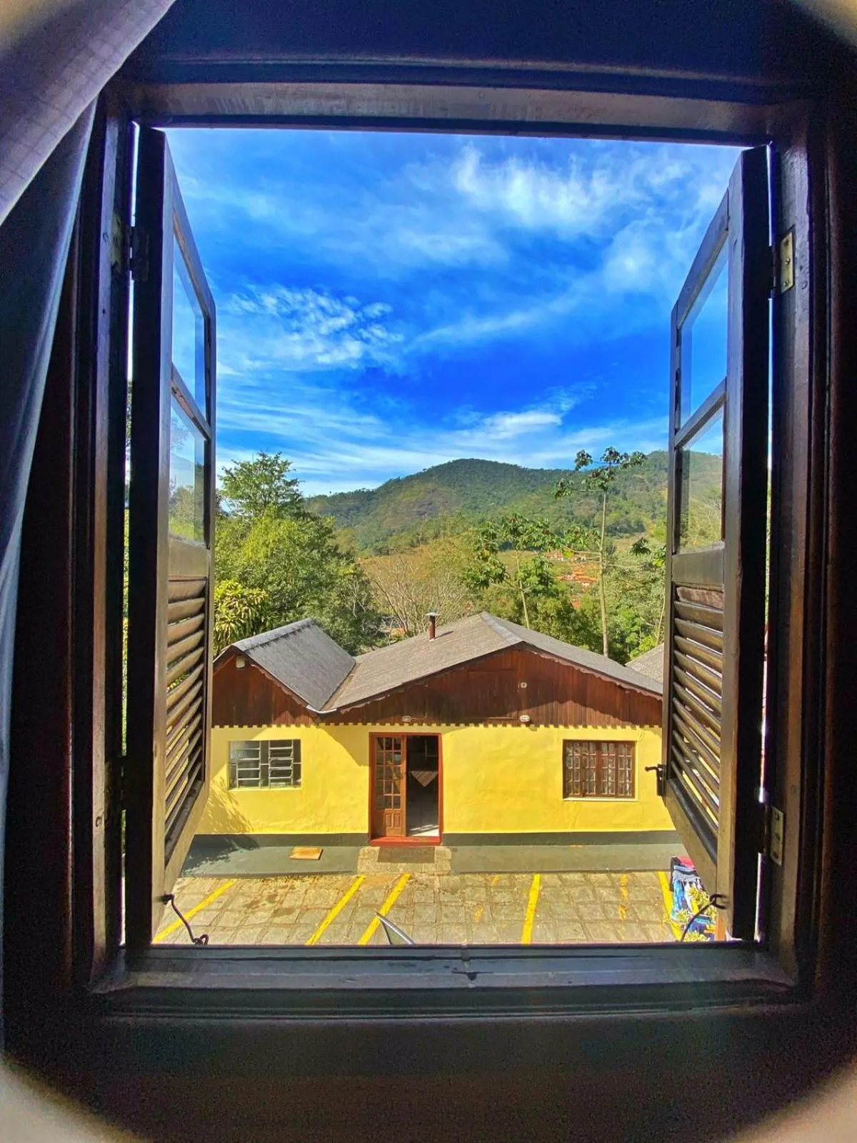 Mountain view in Pousada Colibri Serrano