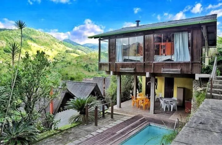 Property building in Pousada Colibri Serrano