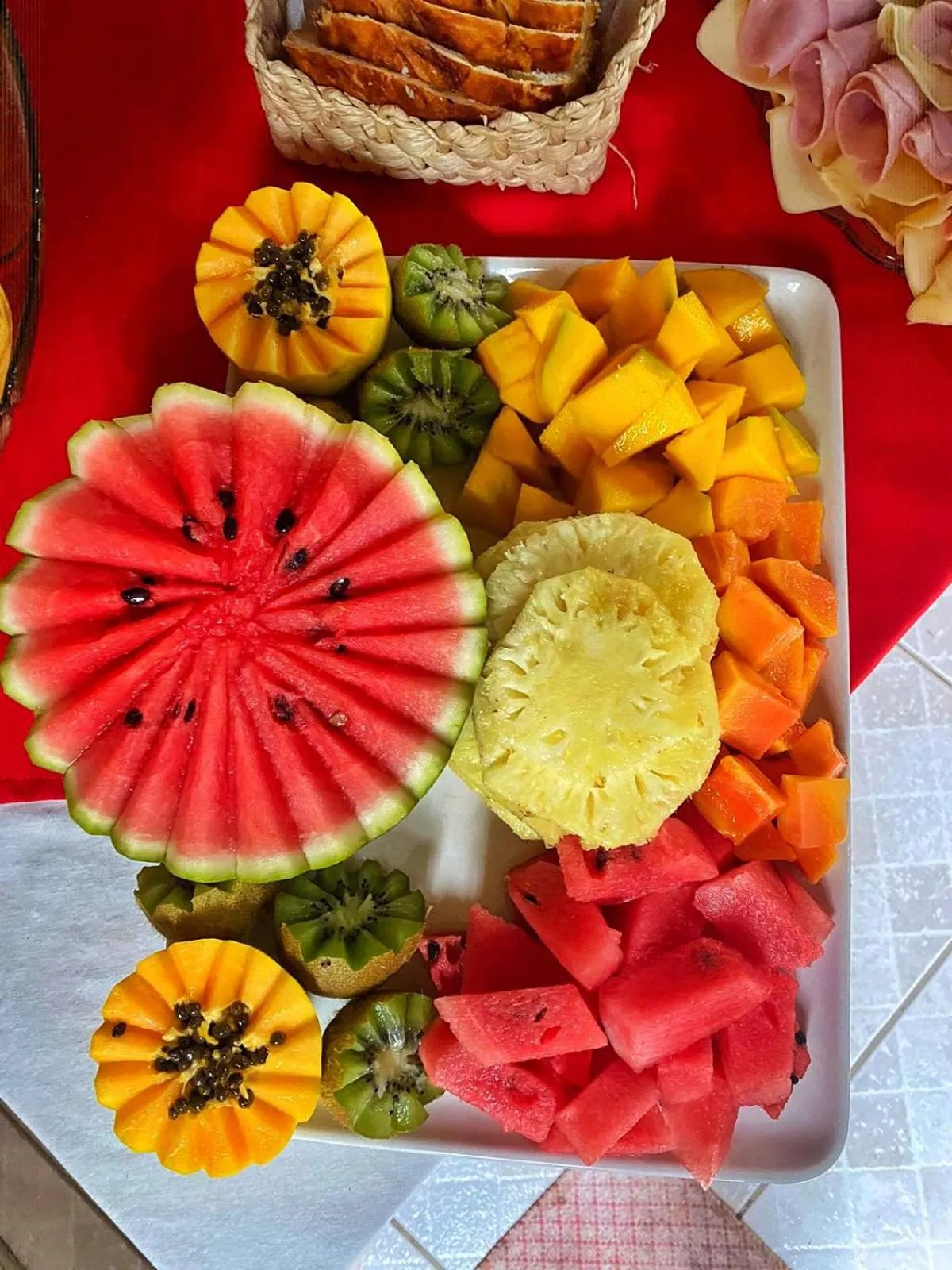 Breakfast in Pousada Colibri Serrano