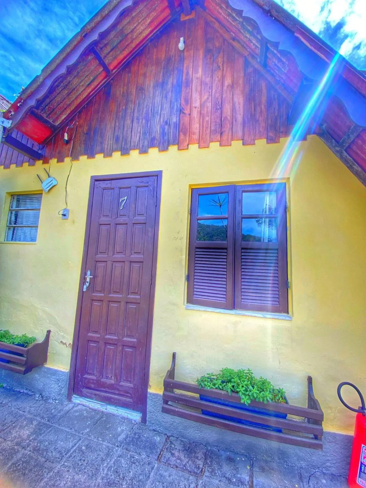Facade/entrance in Pousada Colibri Serrano