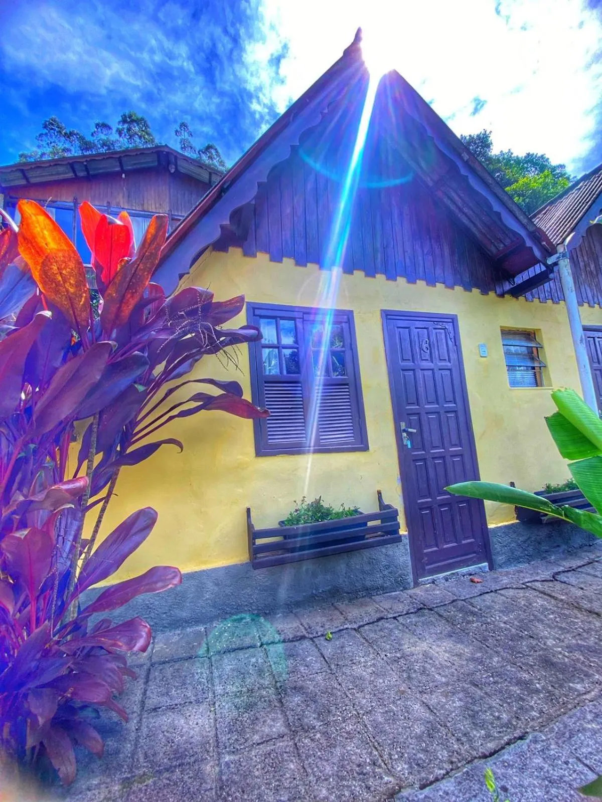 Facade/entrance in Pousada Colibri Serrano