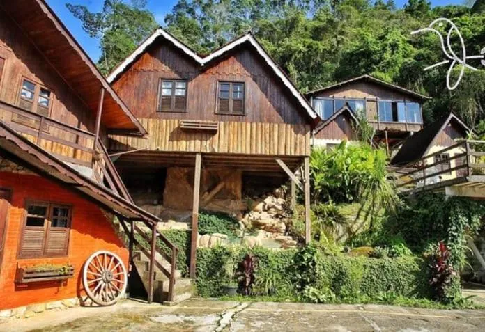 Property building in Pousada Colibri Serrano