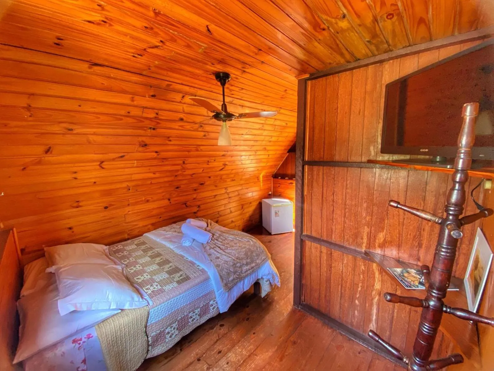 Bedroom, Bed in Pousada Colibri Serrano