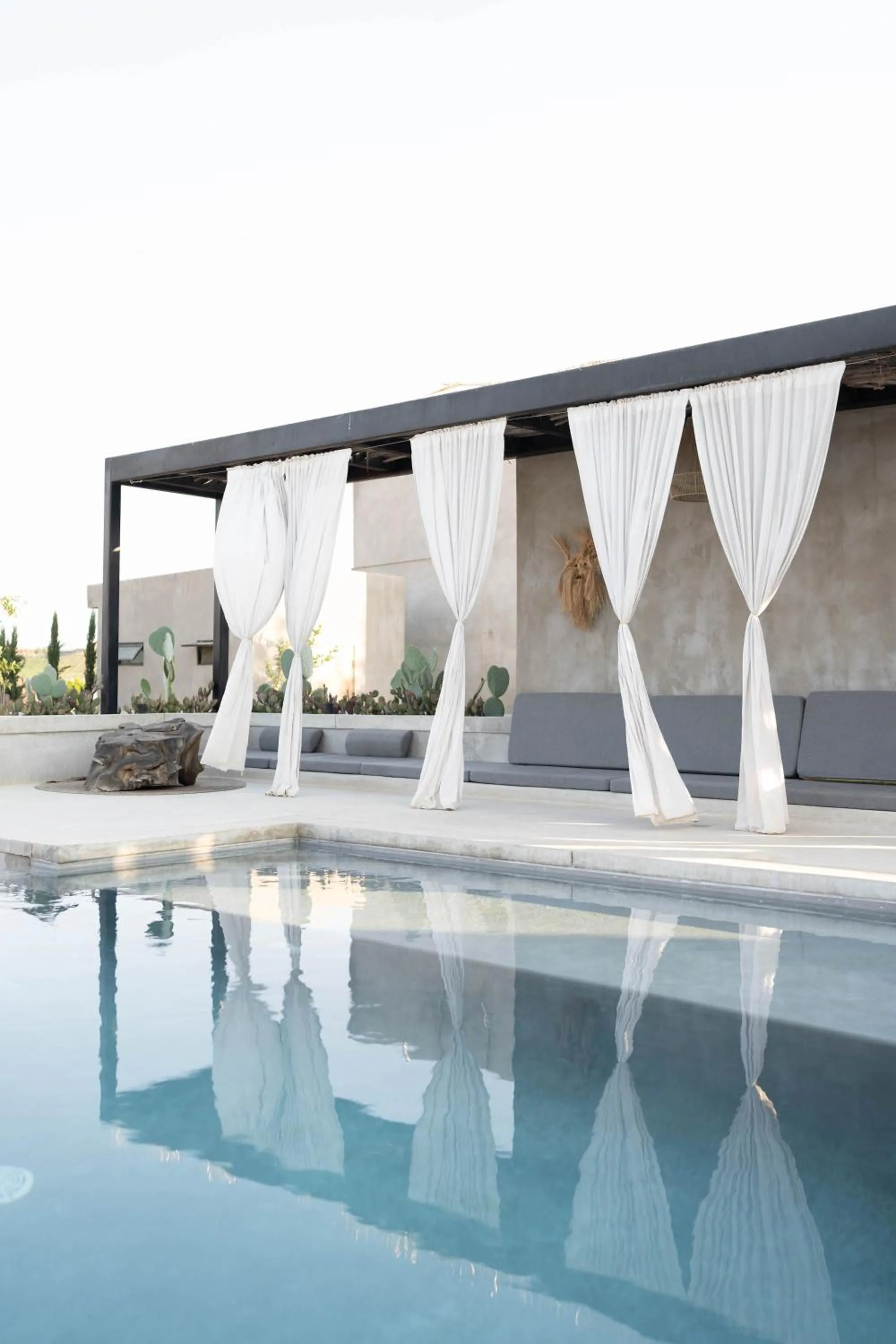 Swimming pool in Casa Michaus Valle de Guadalupe