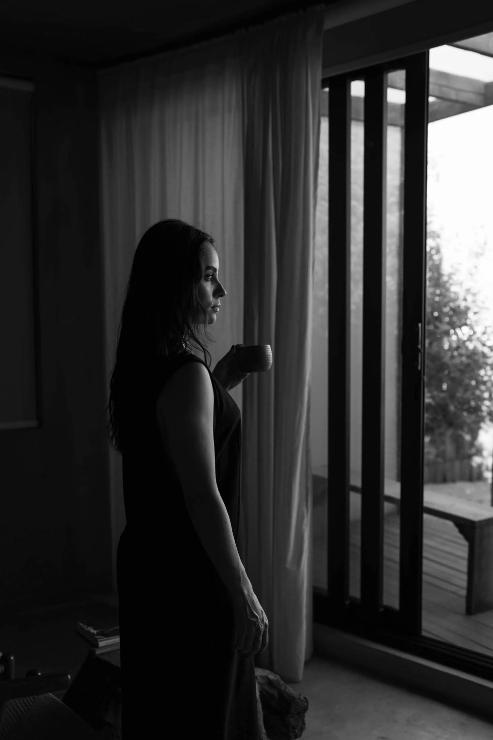 Garden view in Casa Michaus Valle de Guadalupe
