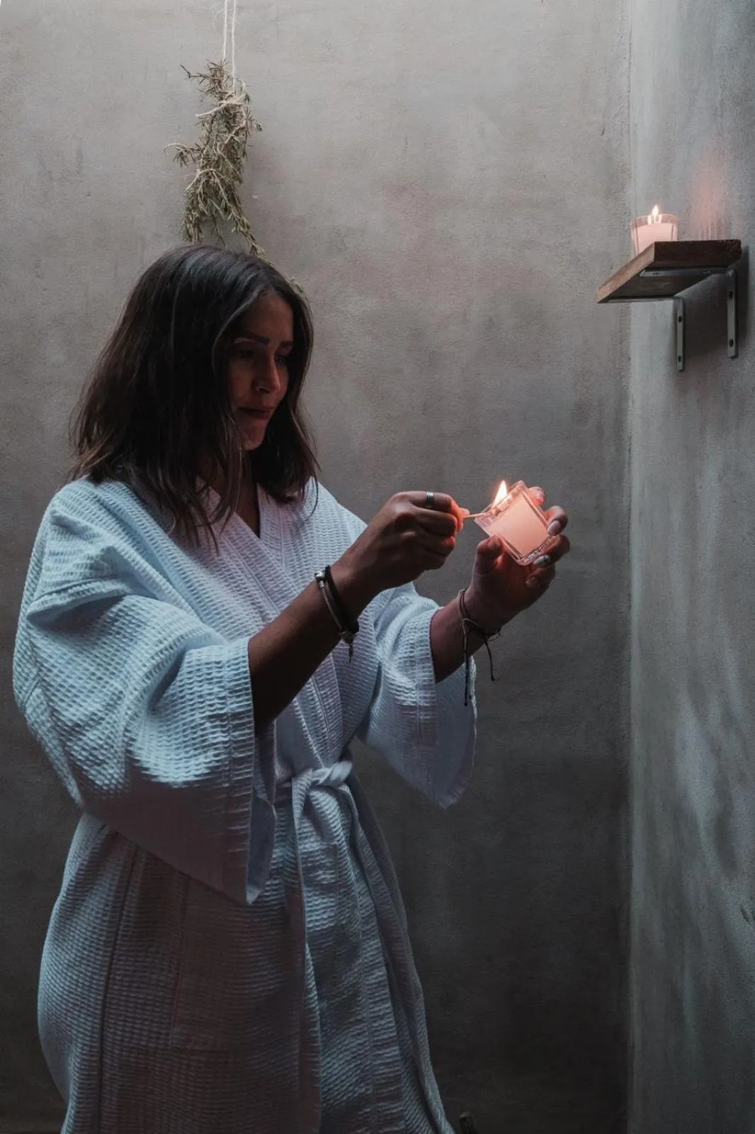 Shower in Casa Michaus Valle de Guadalupe