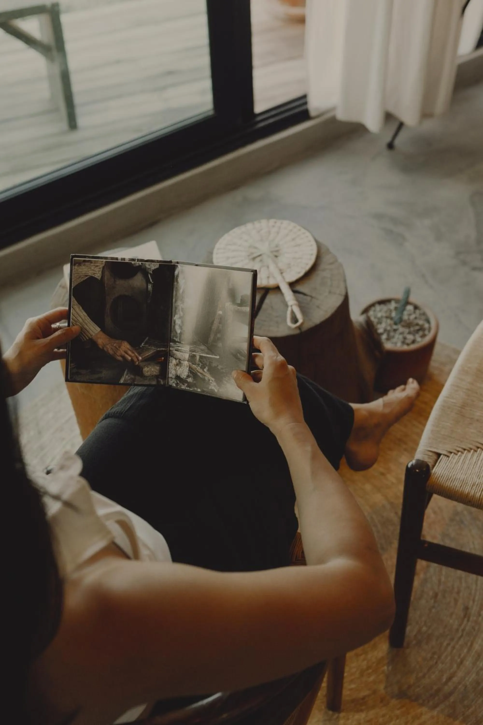 Decorative detail in Casa Michaus Valle de Guadalupe