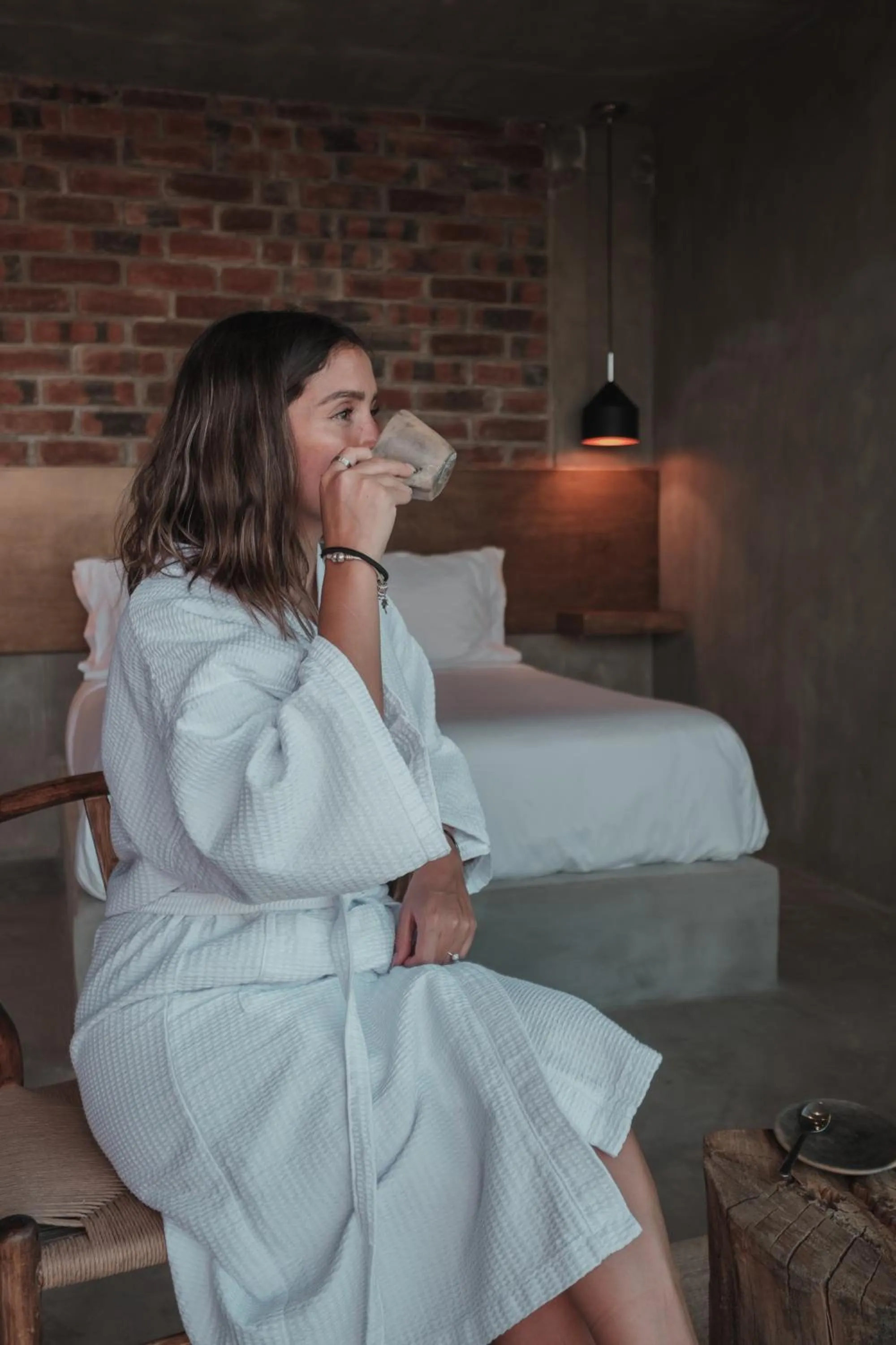 View (from property/room), Bed in Casa Michaus Valle de Guadalupe