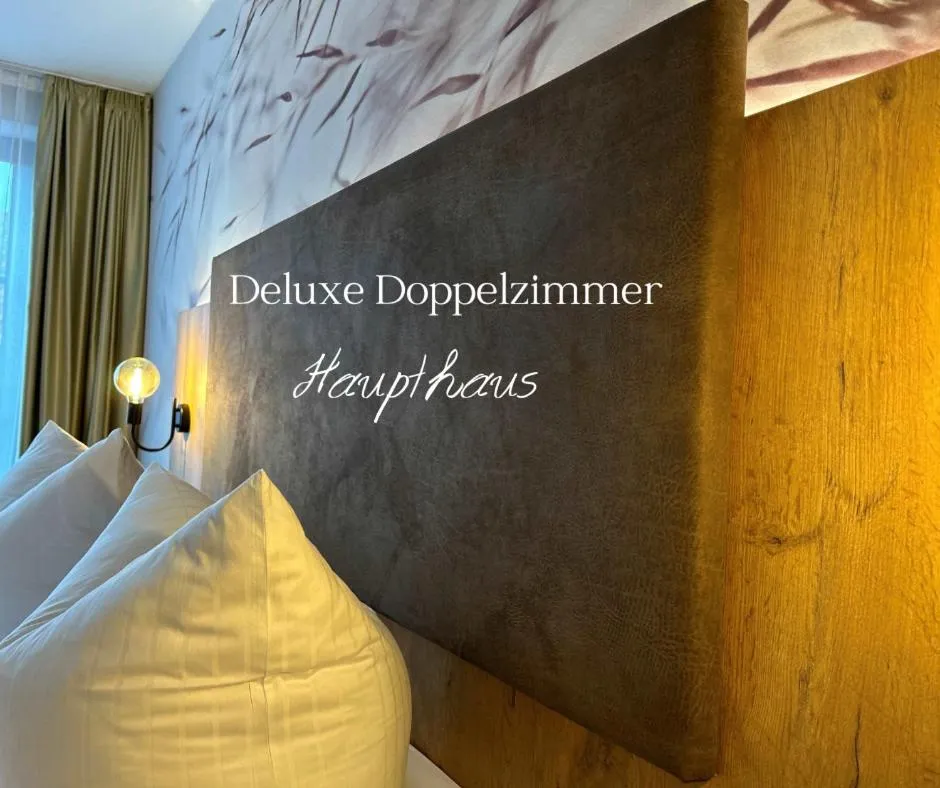 Bed in Hotel Schwaiger