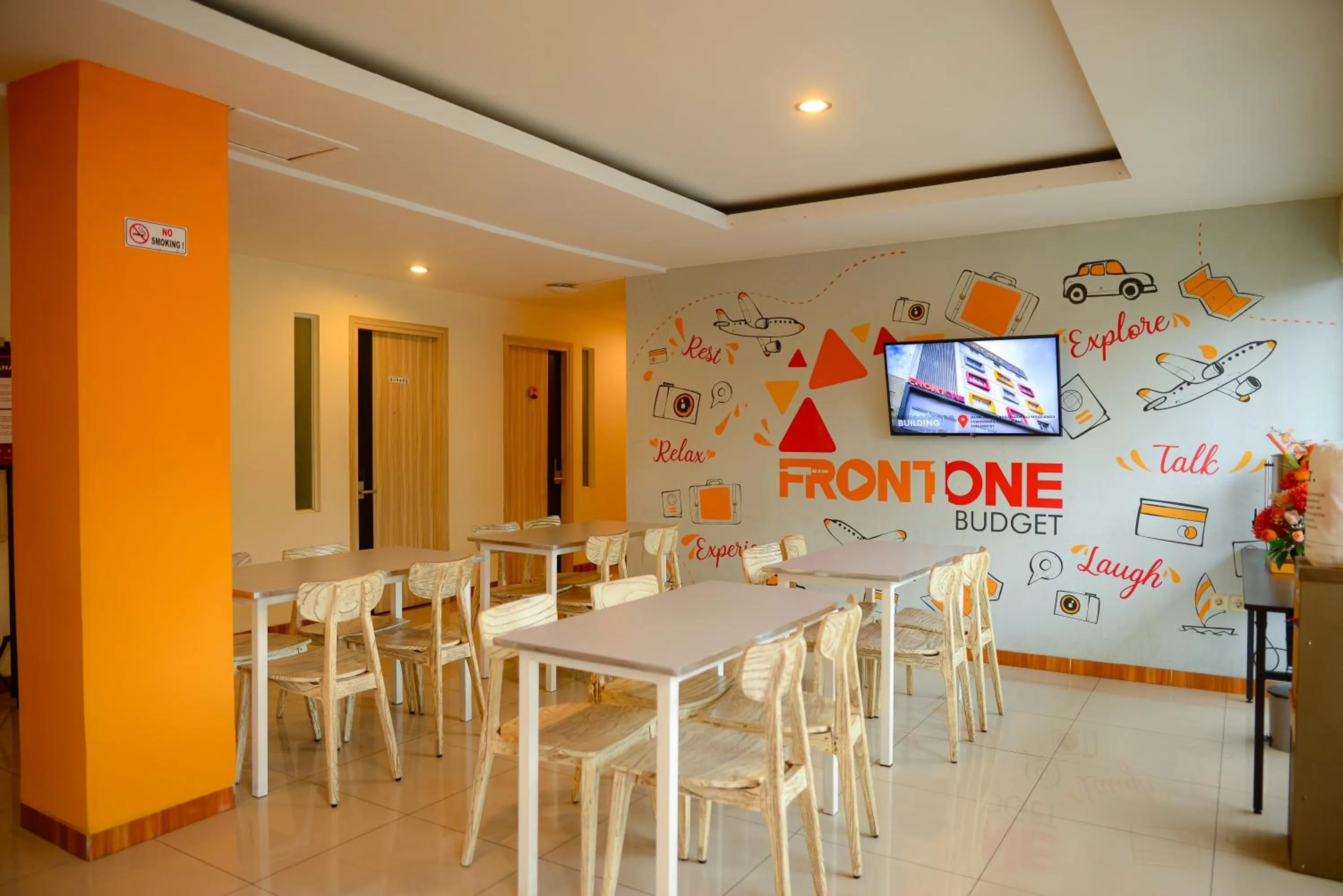 Property building in Front One Budget Malang by Azana