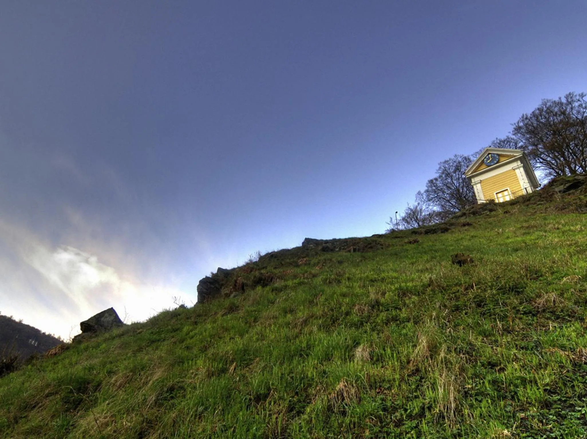 Natural landscape in Landhotel Kunzental