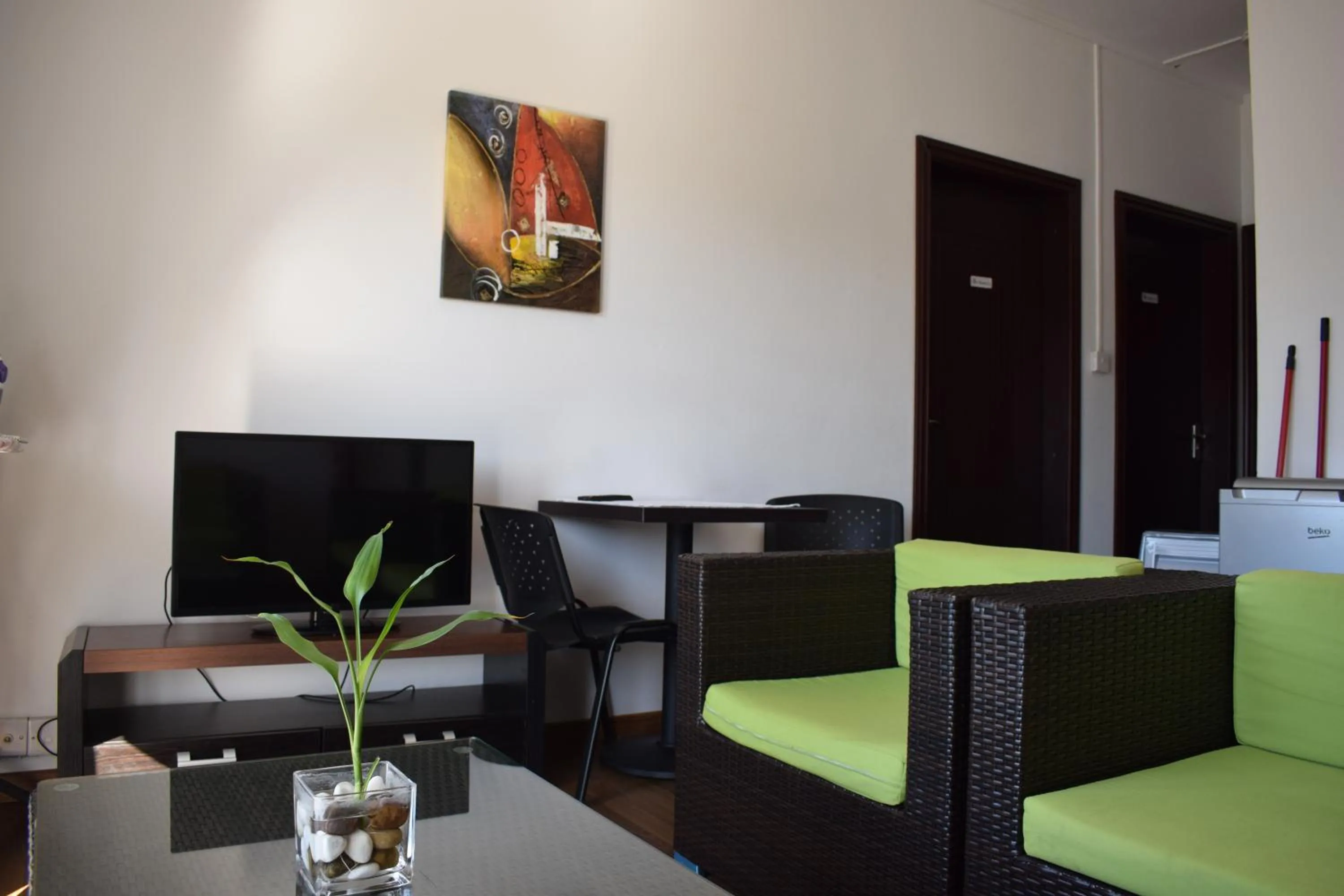 Seating area in Le Binome