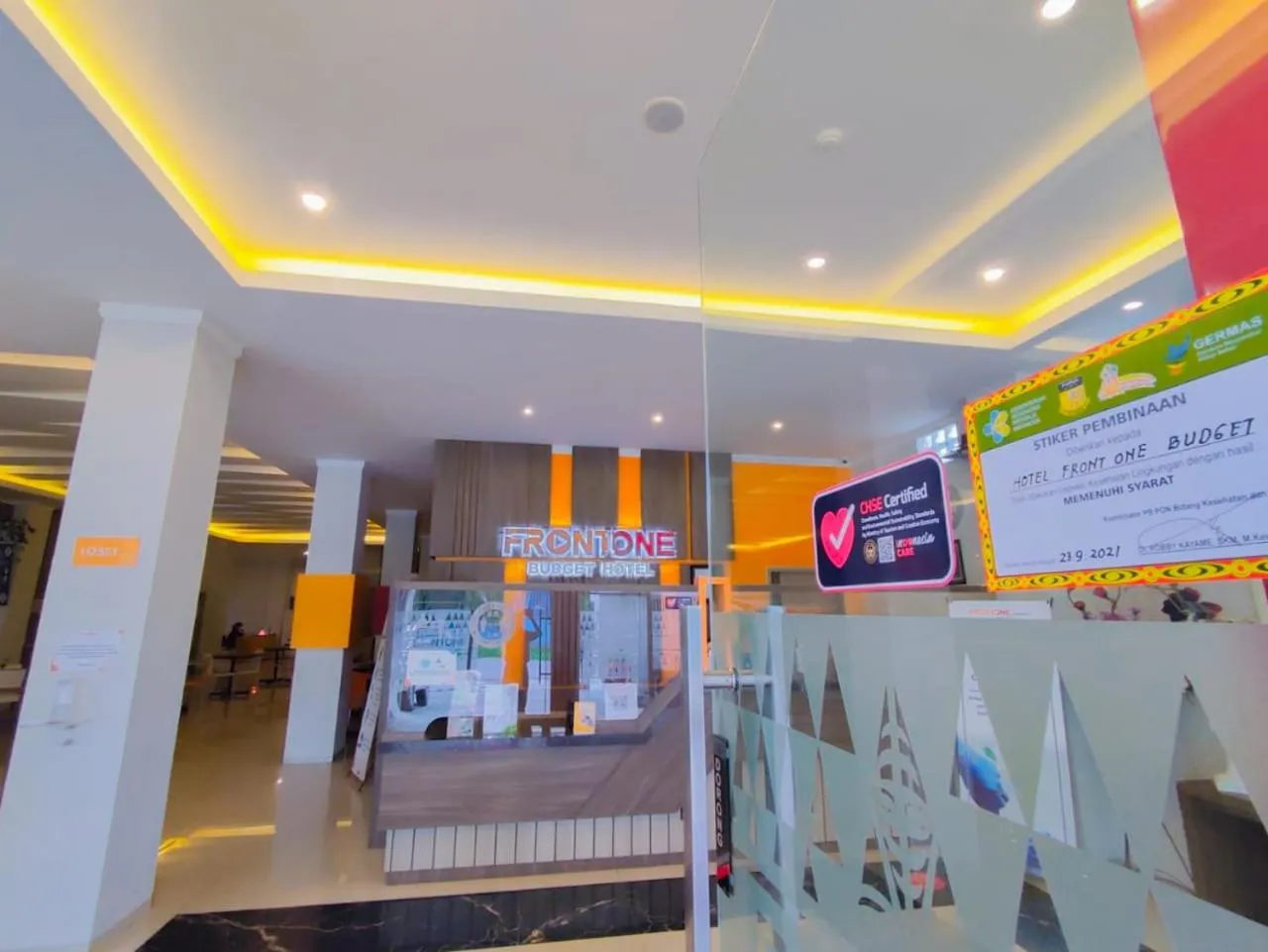 Lobby or reception in Front One Budget Waena Abepura