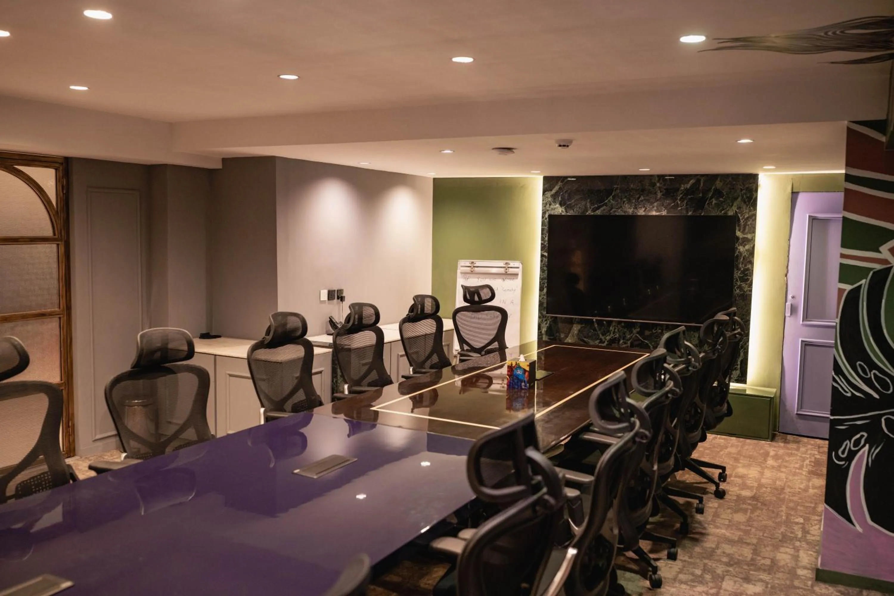 Meeting/conference room in Ambiance Boutique Art Hotel Lahore