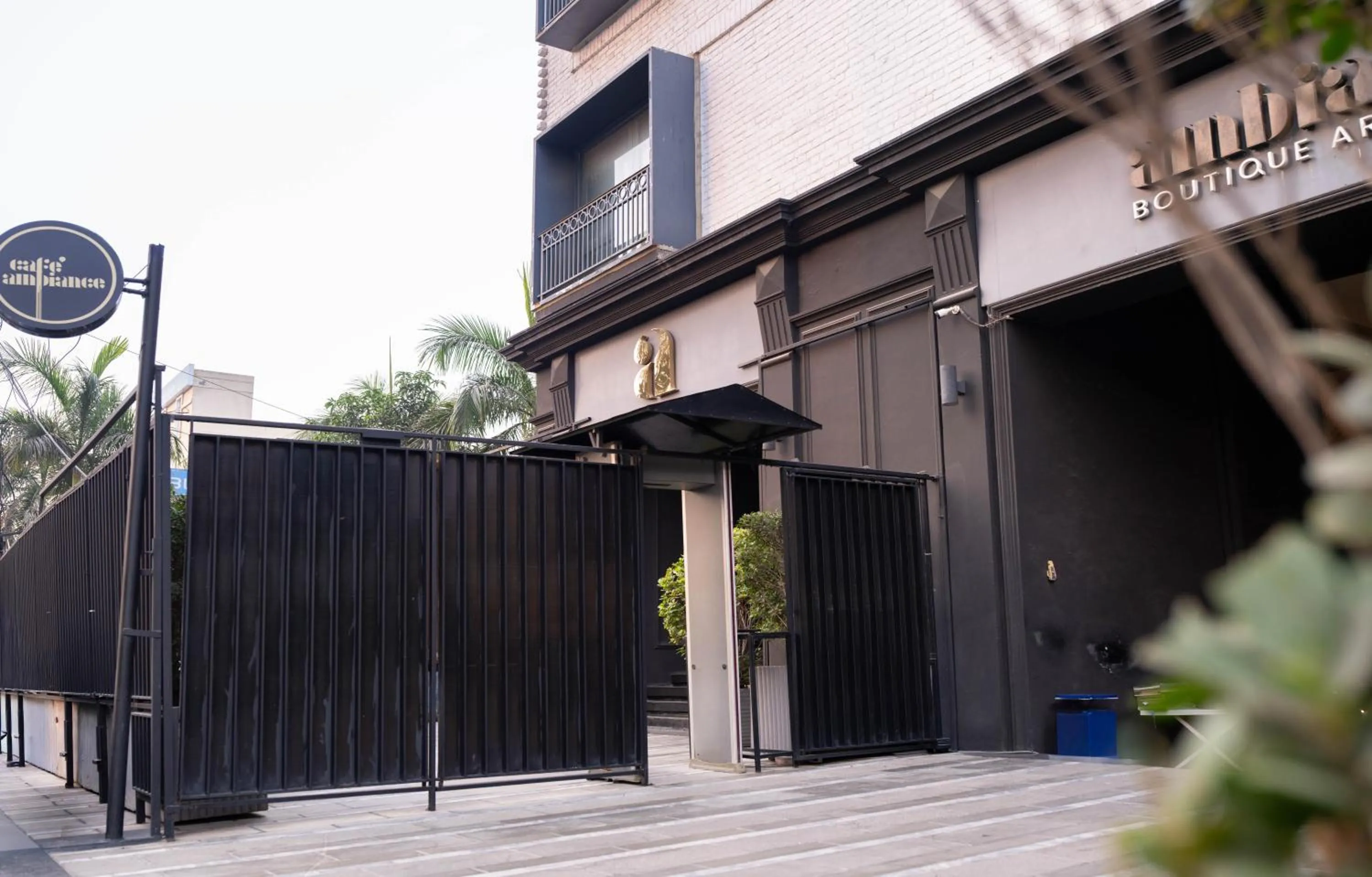 Property building in Ambiance Boutique Art Hotel Lahore