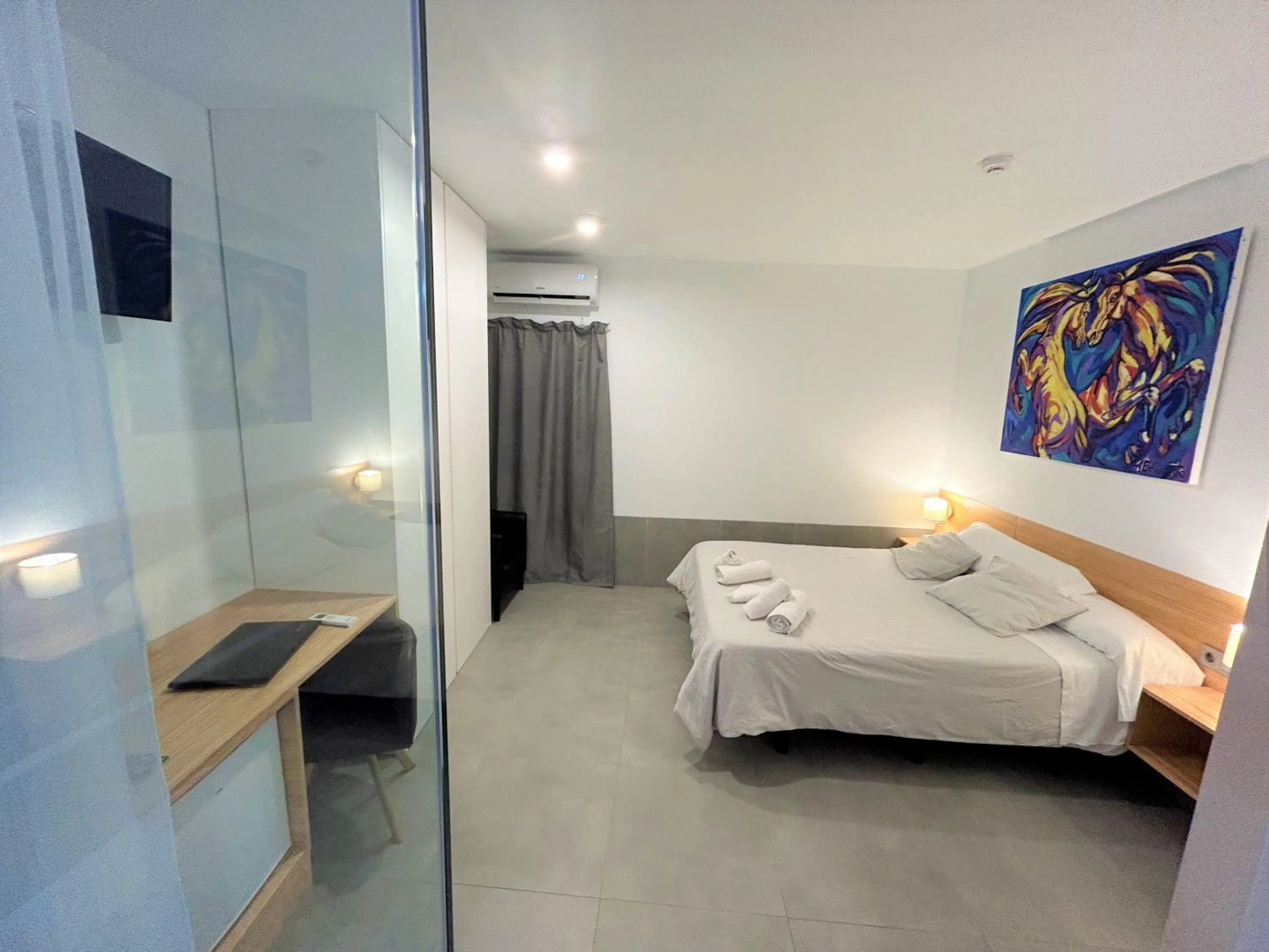 Bed in Hostal Fornet Altea