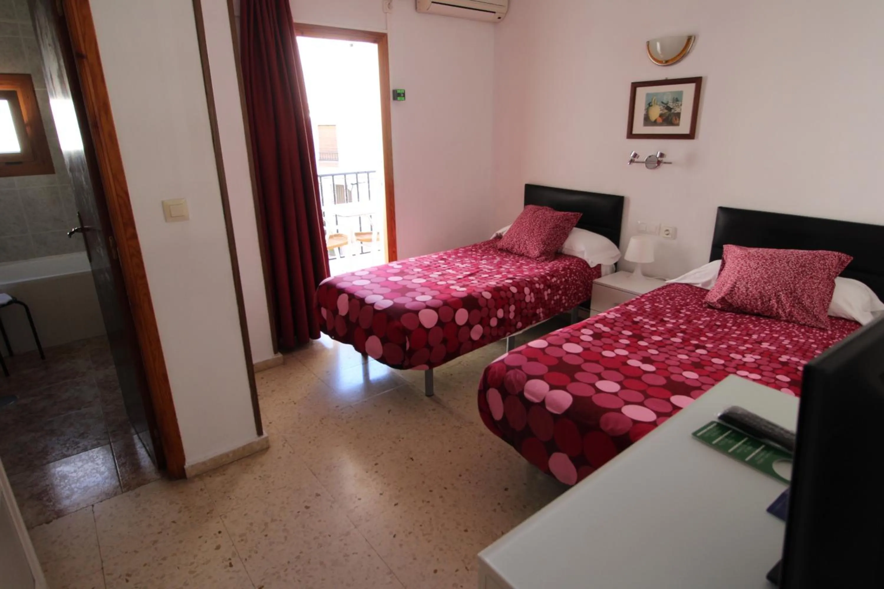 Bed in Hostal Fornet Altea