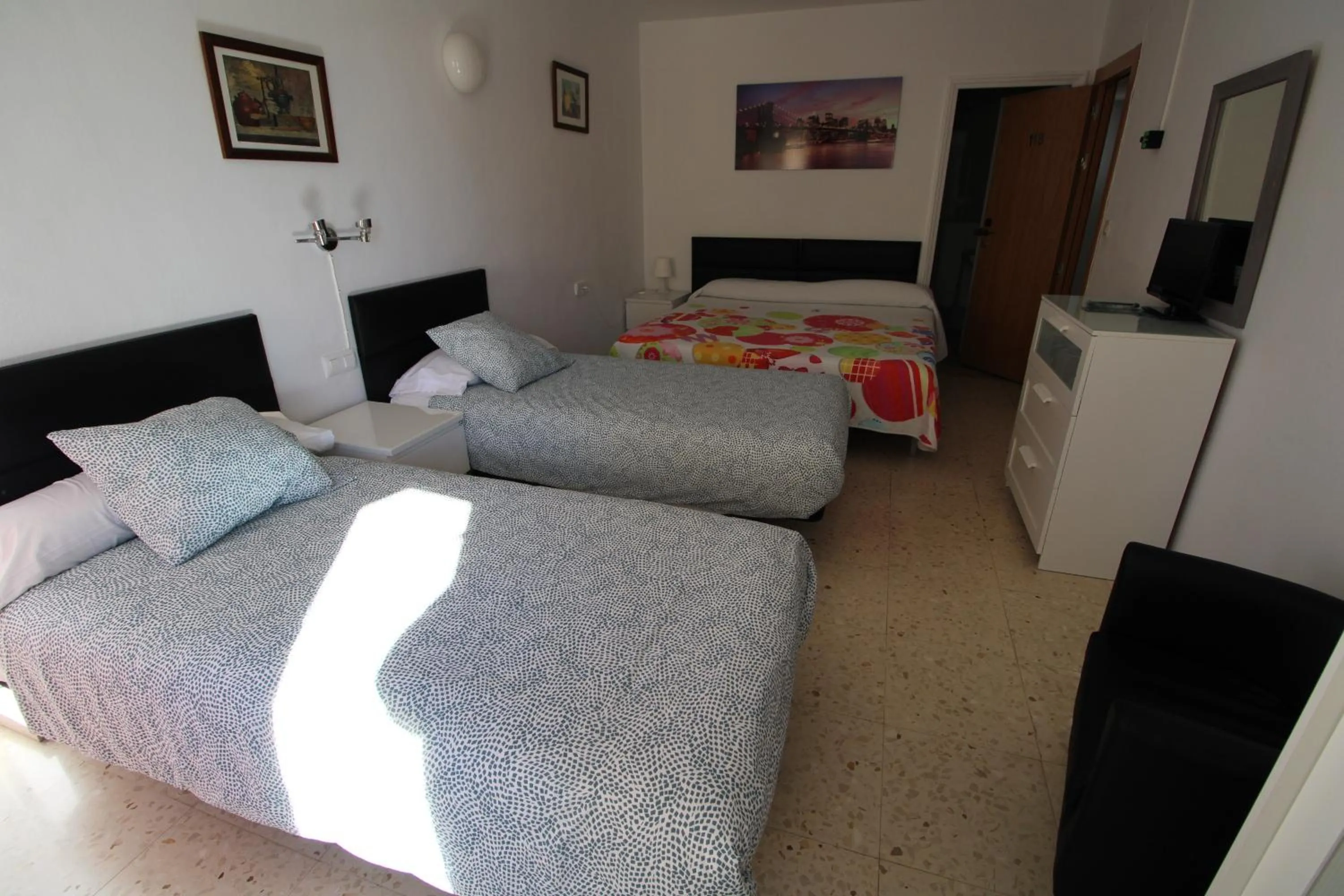 Bed in Hostal Fornet Altea