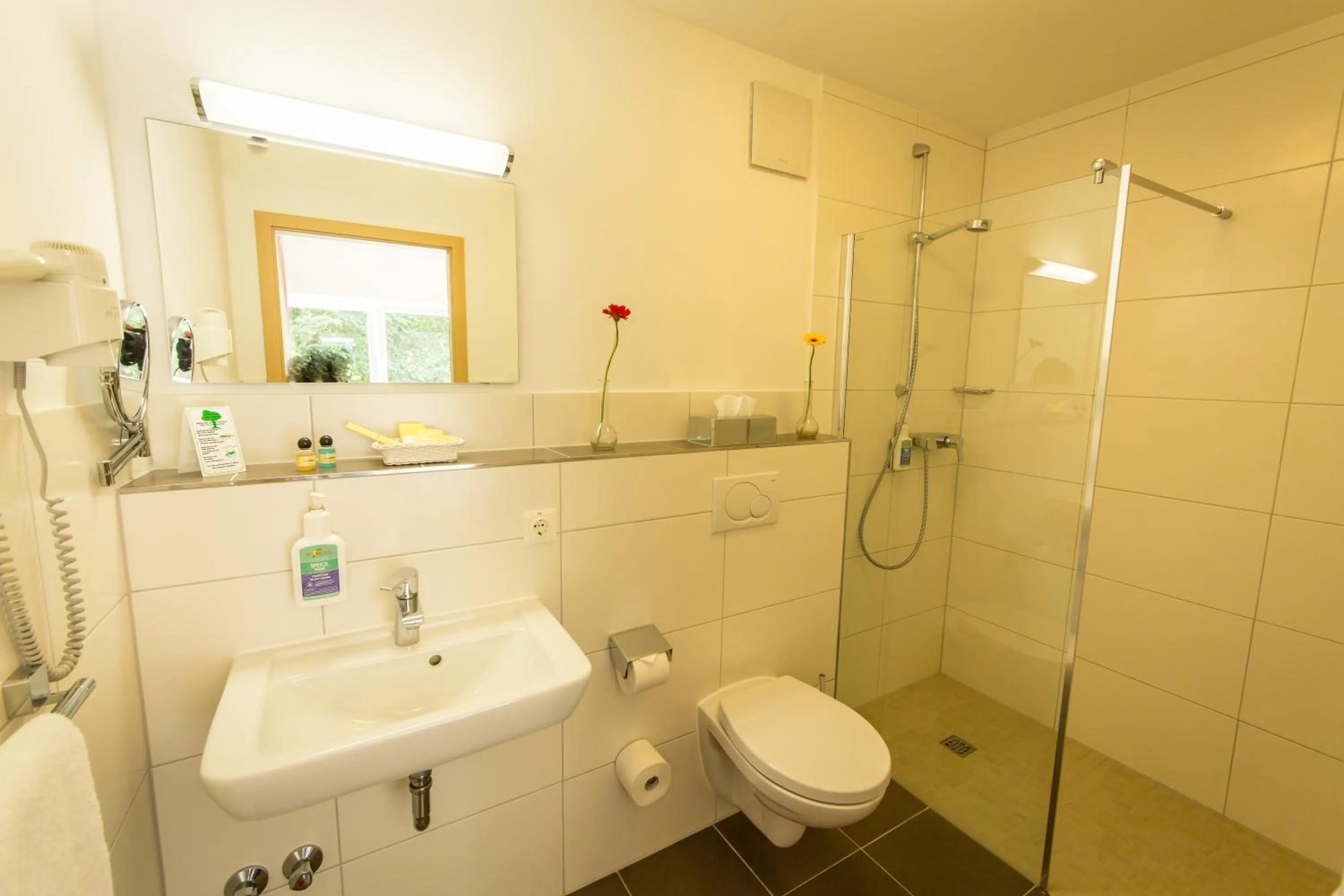 Bathroom in Waldhotel Felschbachhof