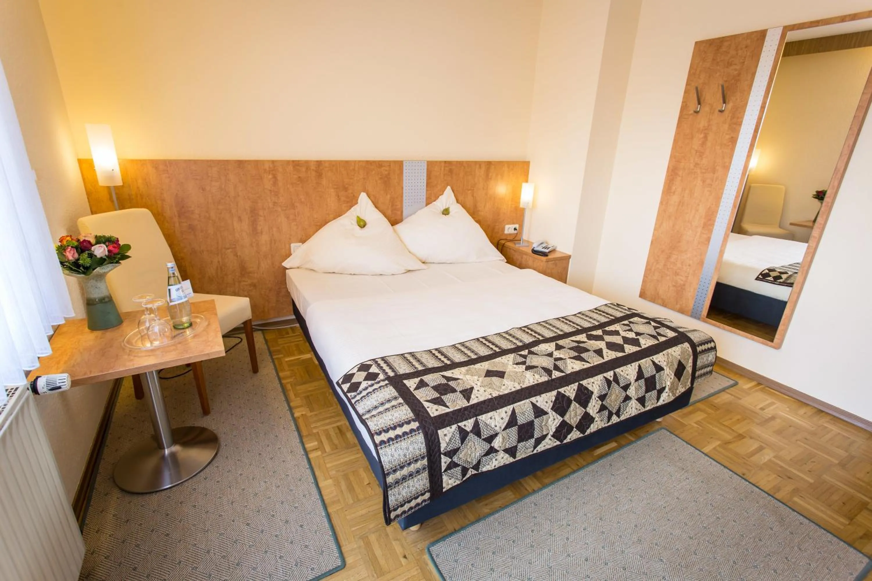 Bedroom, Bed in Waldhotel Felschbachhof