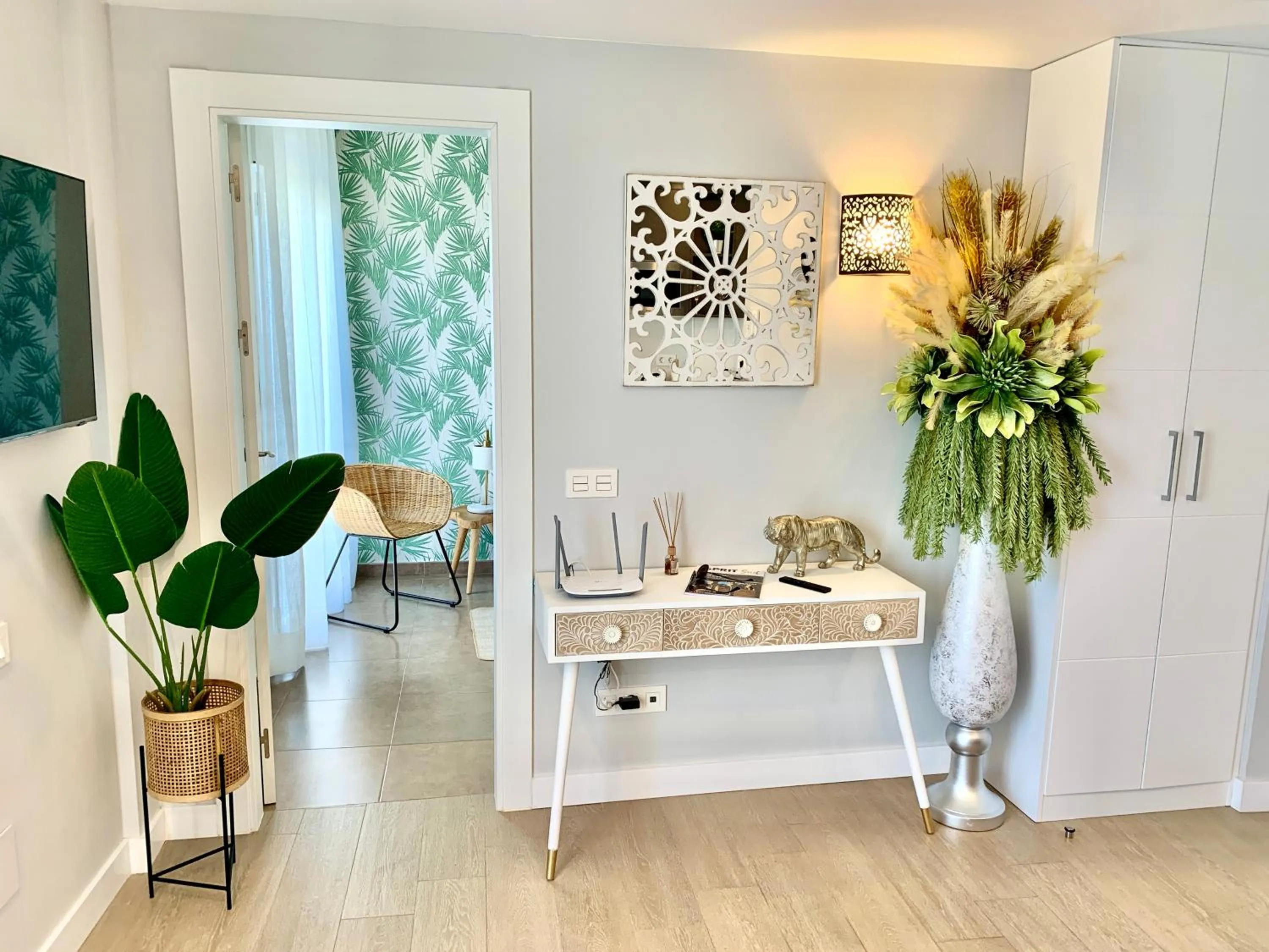 Living room in Sea to Sky Suites - Mijas Pueblo