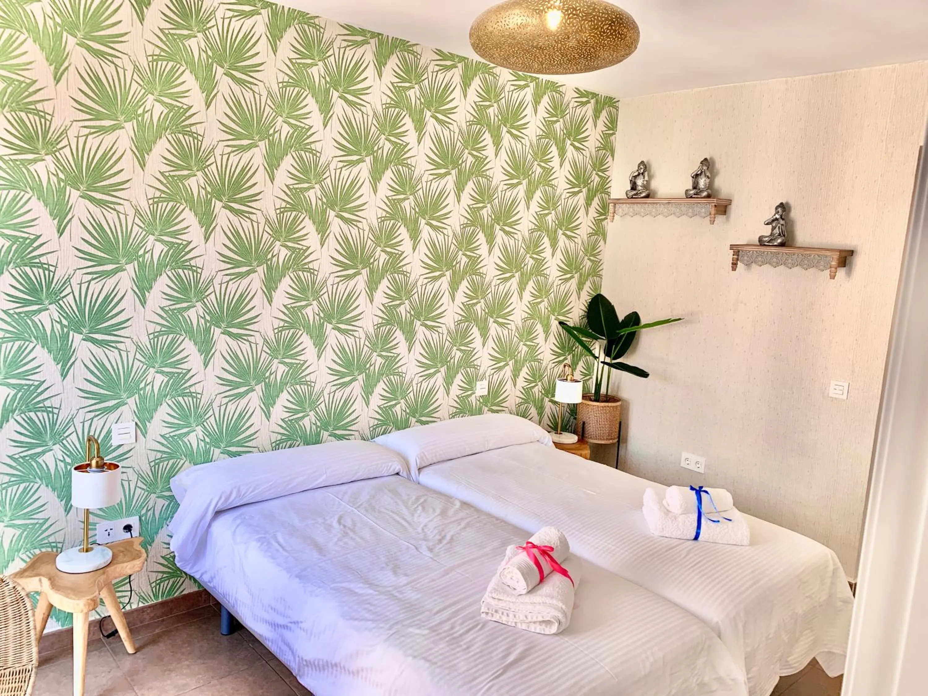 Bedroom, Bed in Sea to Sky Suites - Mijas Pueblo