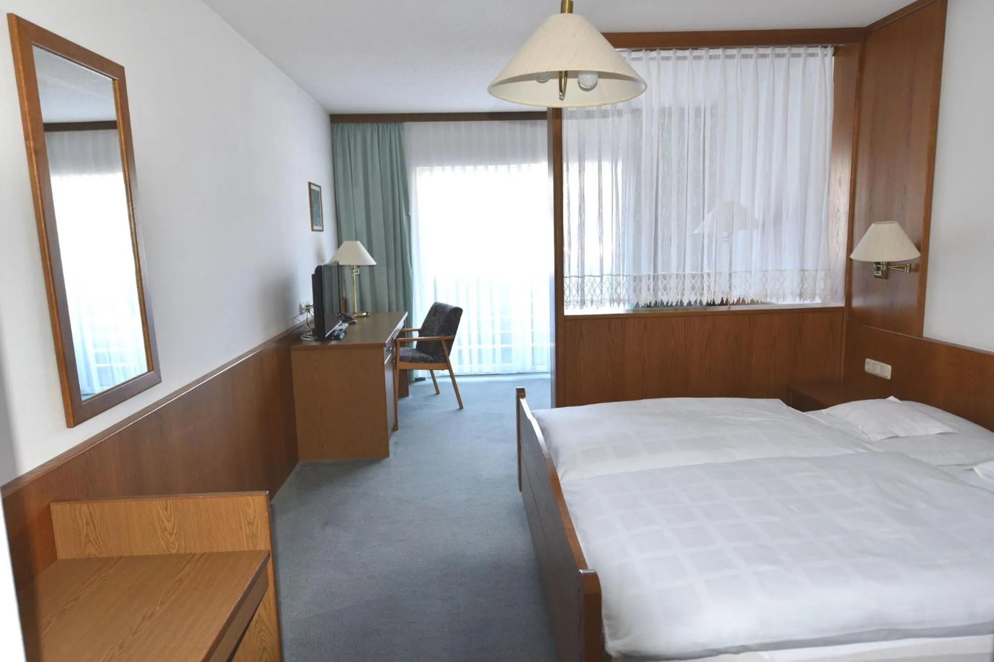 Bed in Urlaubshotel Binder