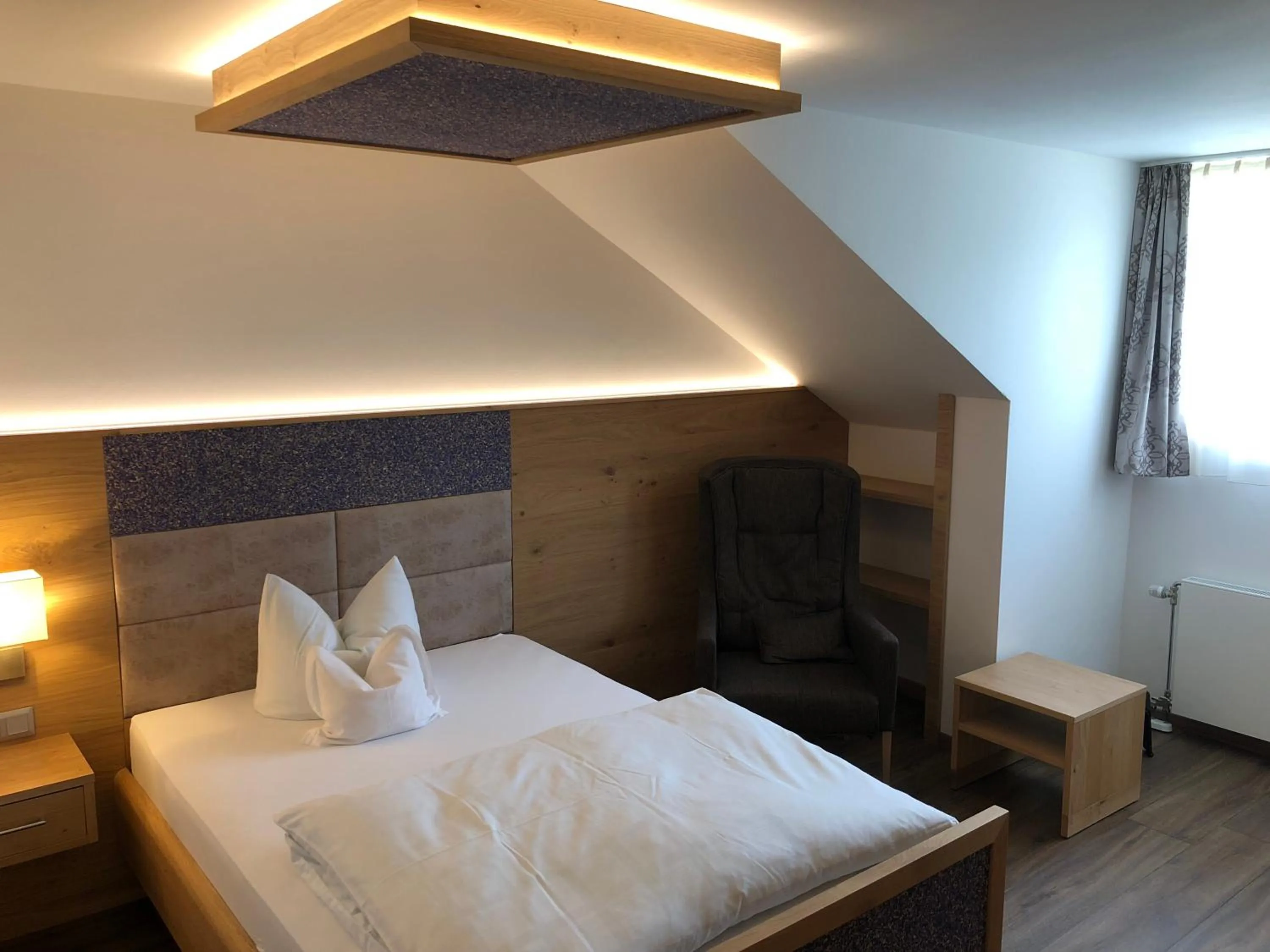 Bed in Urlaubshotel Binder