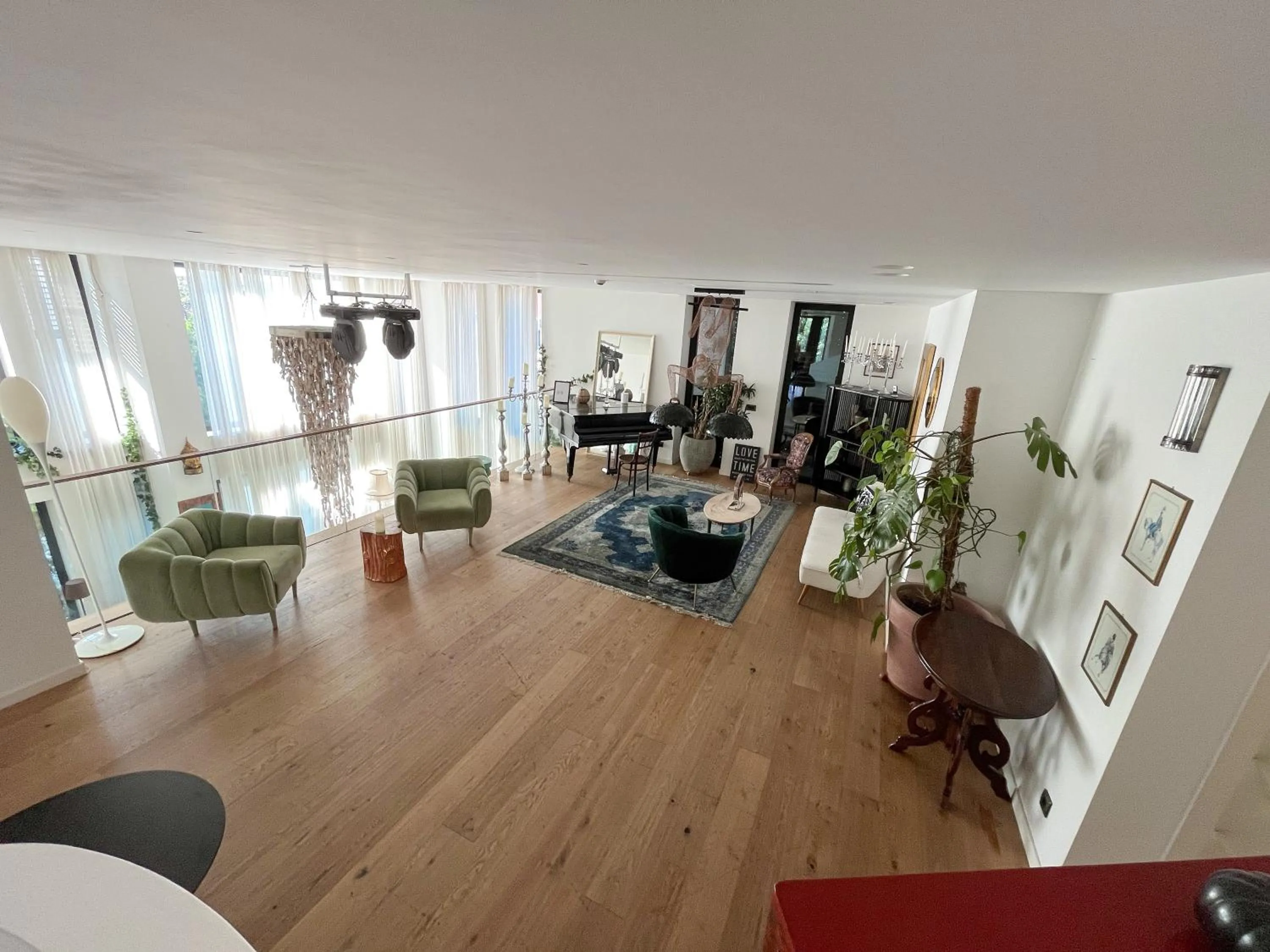 Seating area in The Babe Boutique Hotel