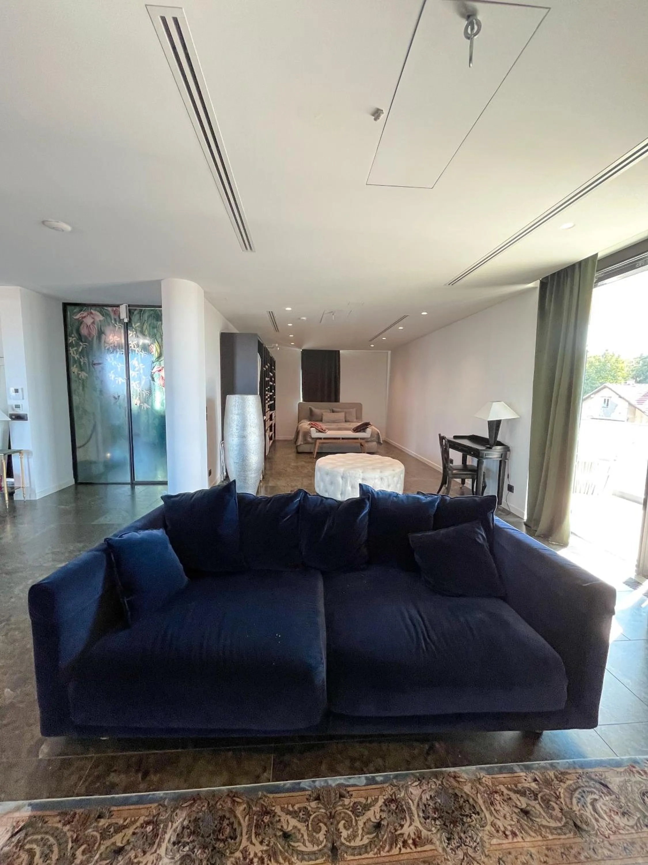 Seating area in The Babe Boutique Hotel