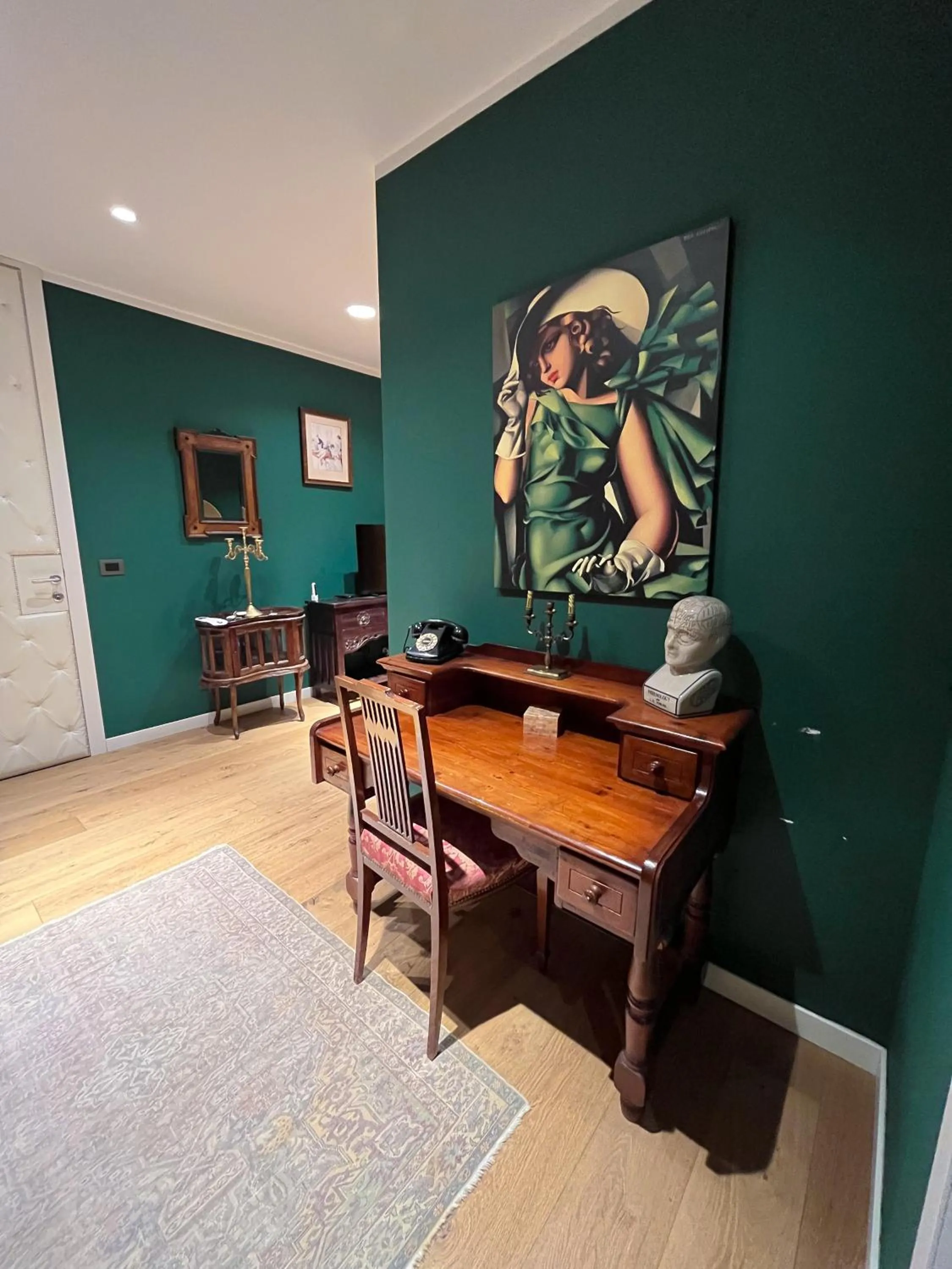 Seating area in The Babe Boutique Hotel