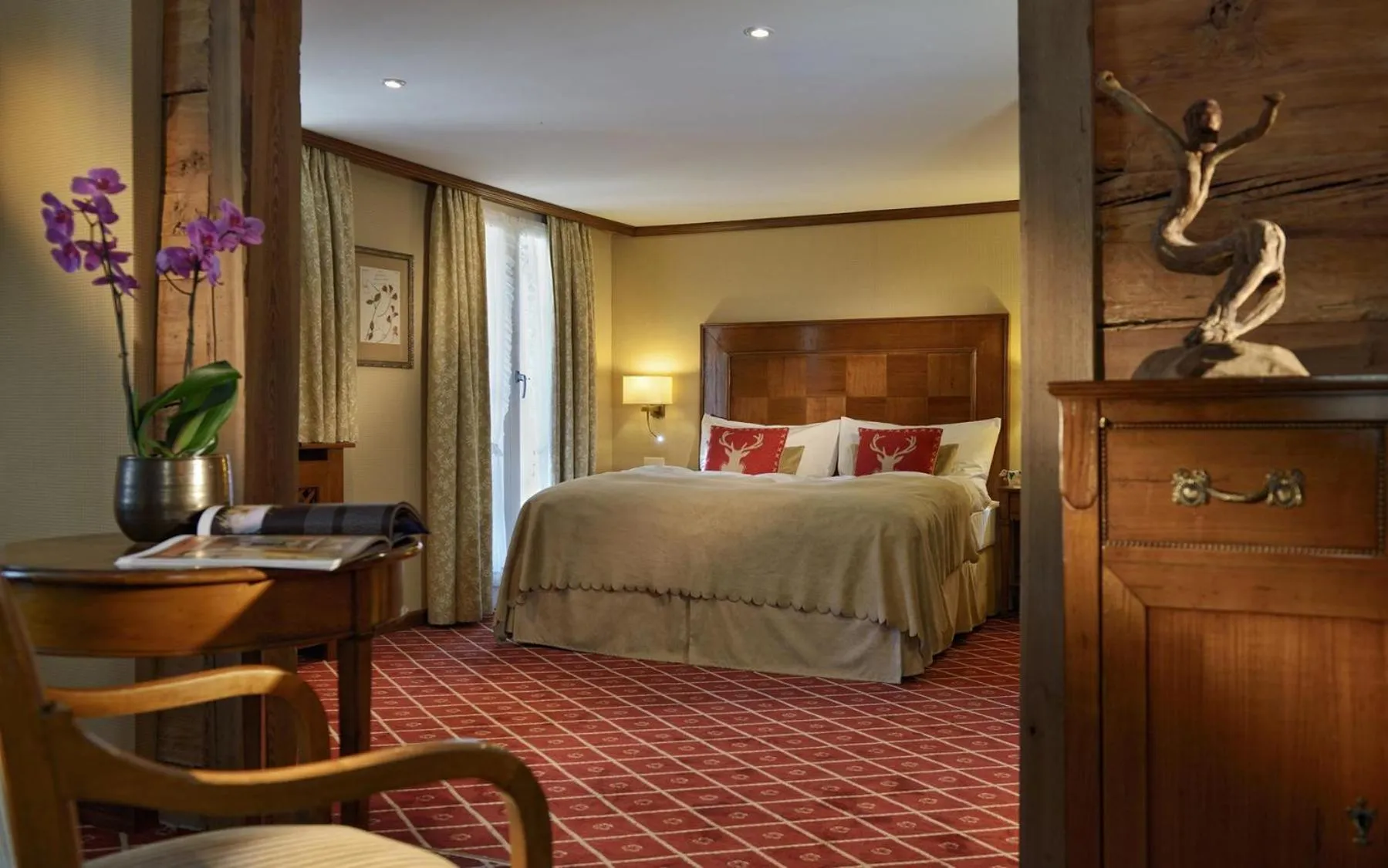 Bedroom, Bed in Monte Rosa Boutique Hotel