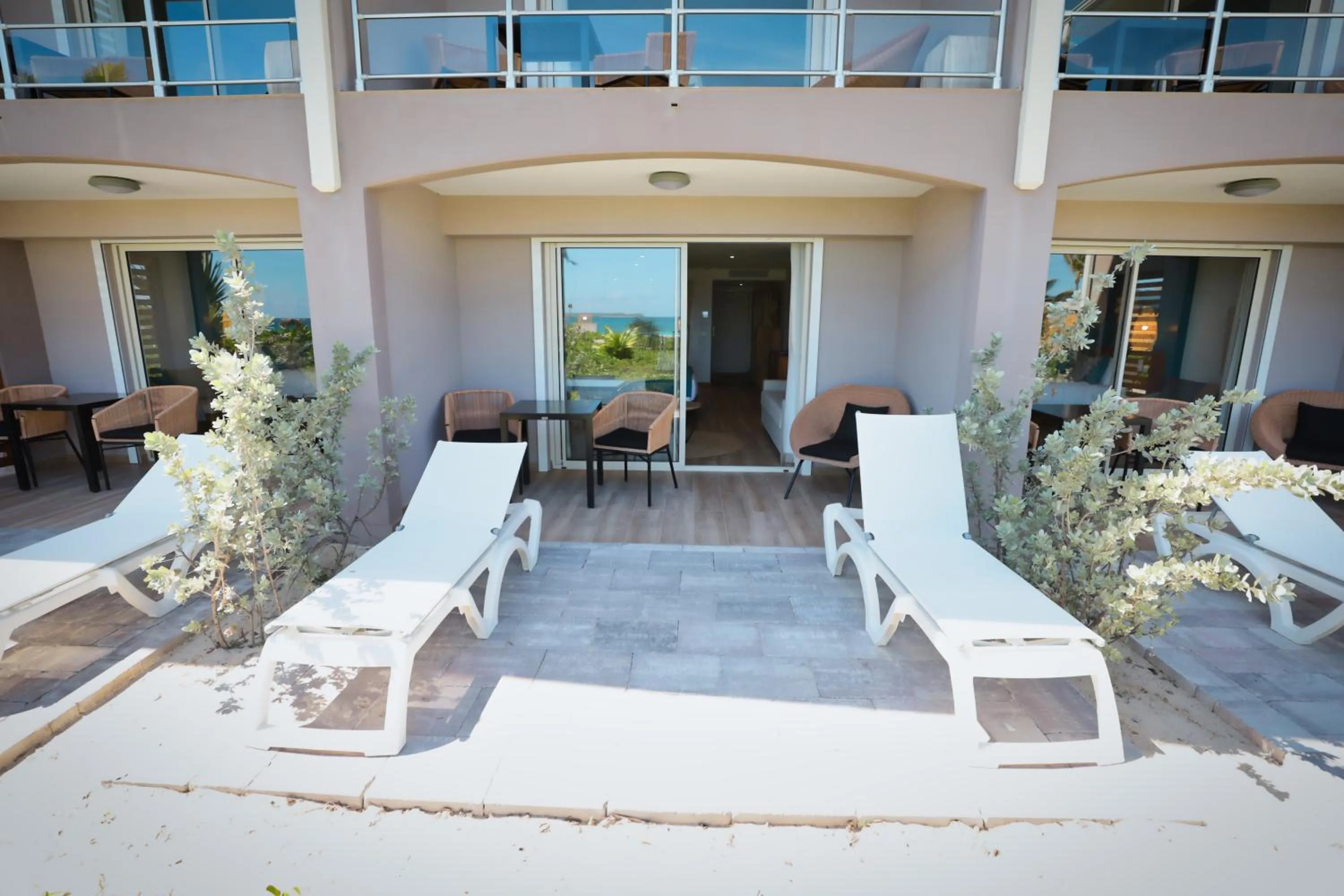 Balcony/Terrace in Orient Beach Hotel
